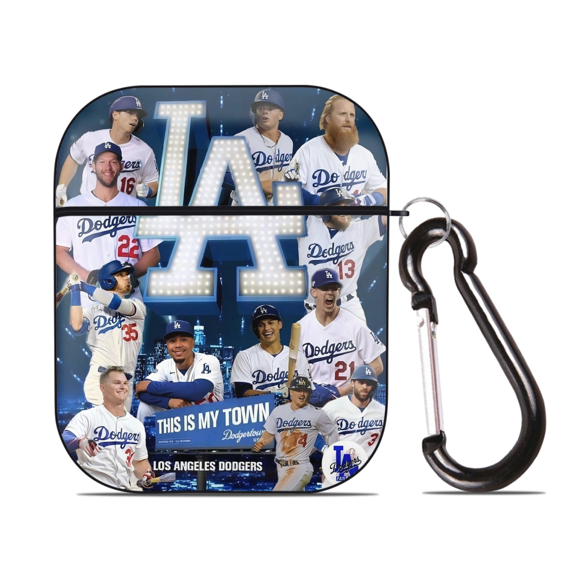  AirPods 2 Case Hard Shell Black, Flexible PC Material, Precise Cutouts, Full Protection, Anti-Fingerprint, Washable, Includes Keychain – Durable & Slim Design