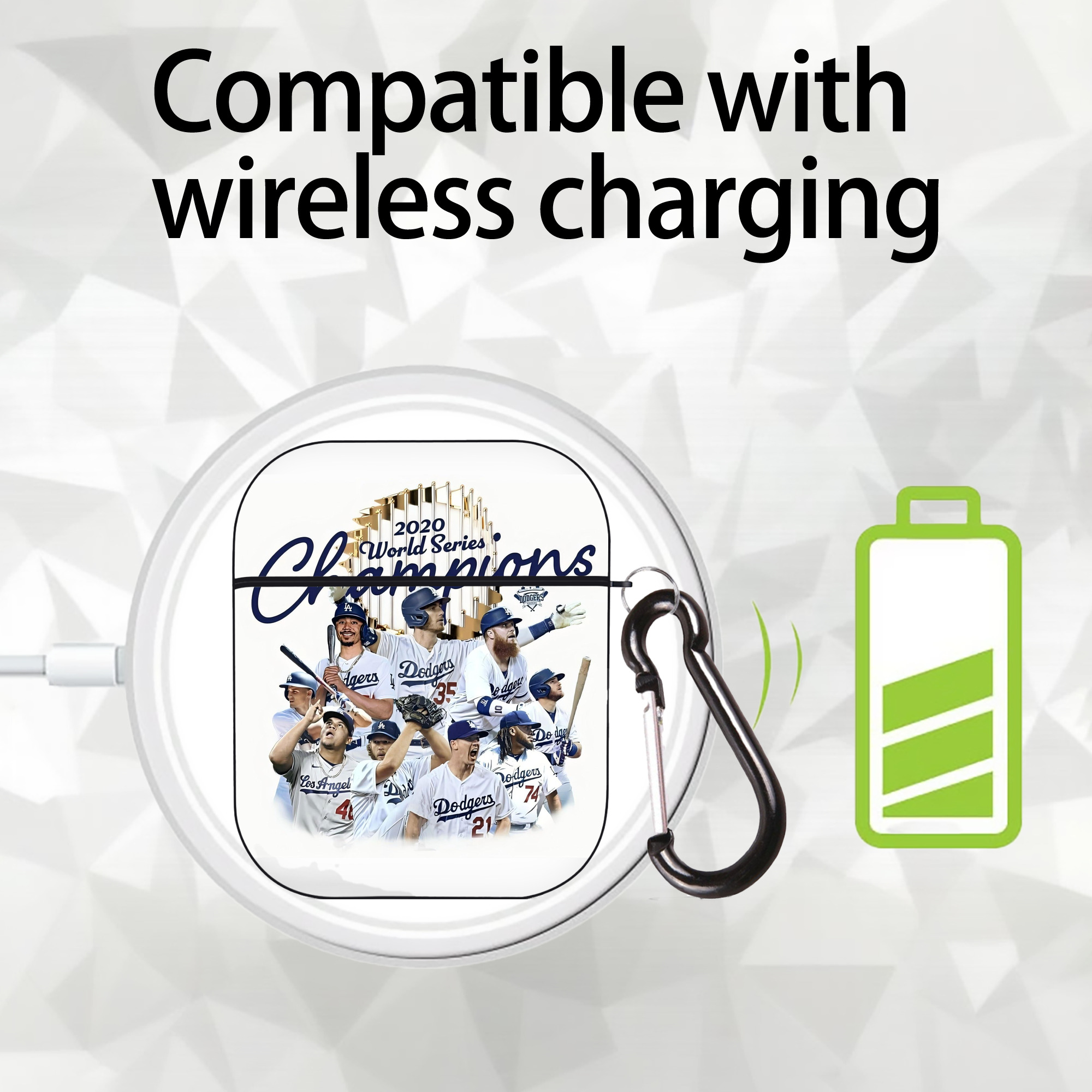  AirPods 2 Case Hard Shell Black, Flexible PC Material, Precise Cutouts, Full Protection, Anti-Fingerprint, Washable, Includes Keychain – Durable & Slim Design