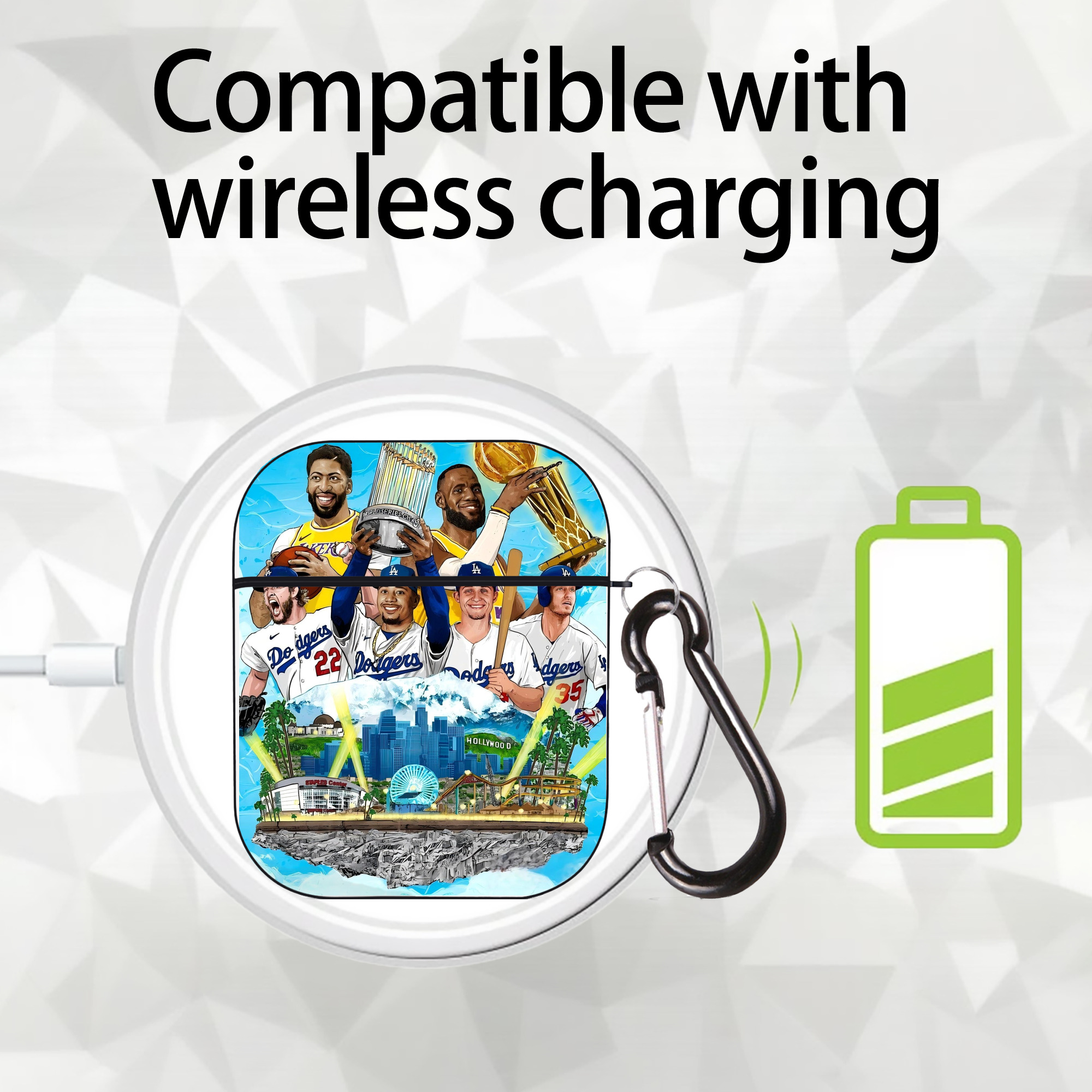  AirPods 2 Case Hard Shell Black, Flexible PC Material, Precise Cutouts, Full Protection, Anti-Fingerprint, Washable, Includes Keychain – Durable & Slim Design