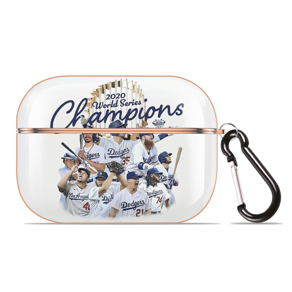  AirPods Pro Protective Case Rose Gold, Flexible PC Material, Precise Fit, Anti-Slip Cover, Full Protection, Fingerprint Resistant, Washable With Keychain