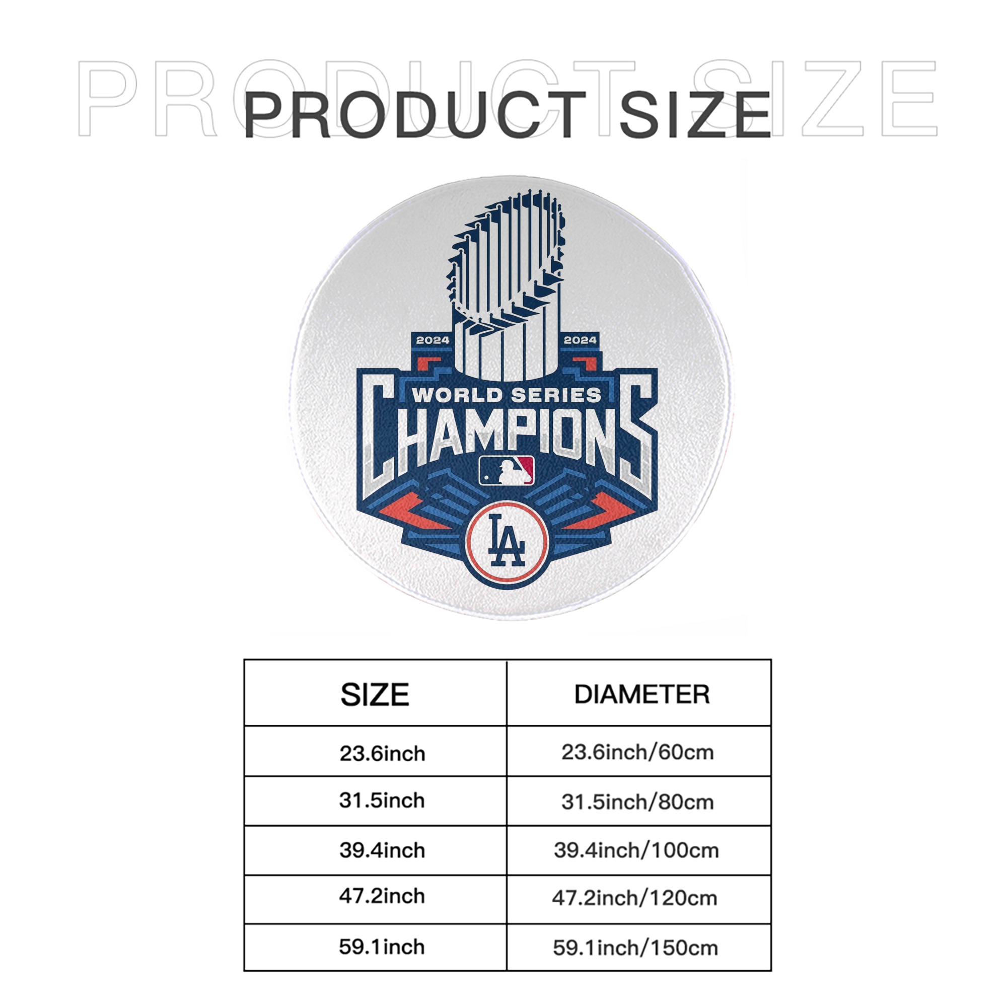  Round Floor Mat – Soft Flannel & High-Density Sponge Core – Non-Slip Dot Backing – Durable Stitched Edges – Quick-Dry & Breathable – Perfect For Home, Bathroom & Living Room