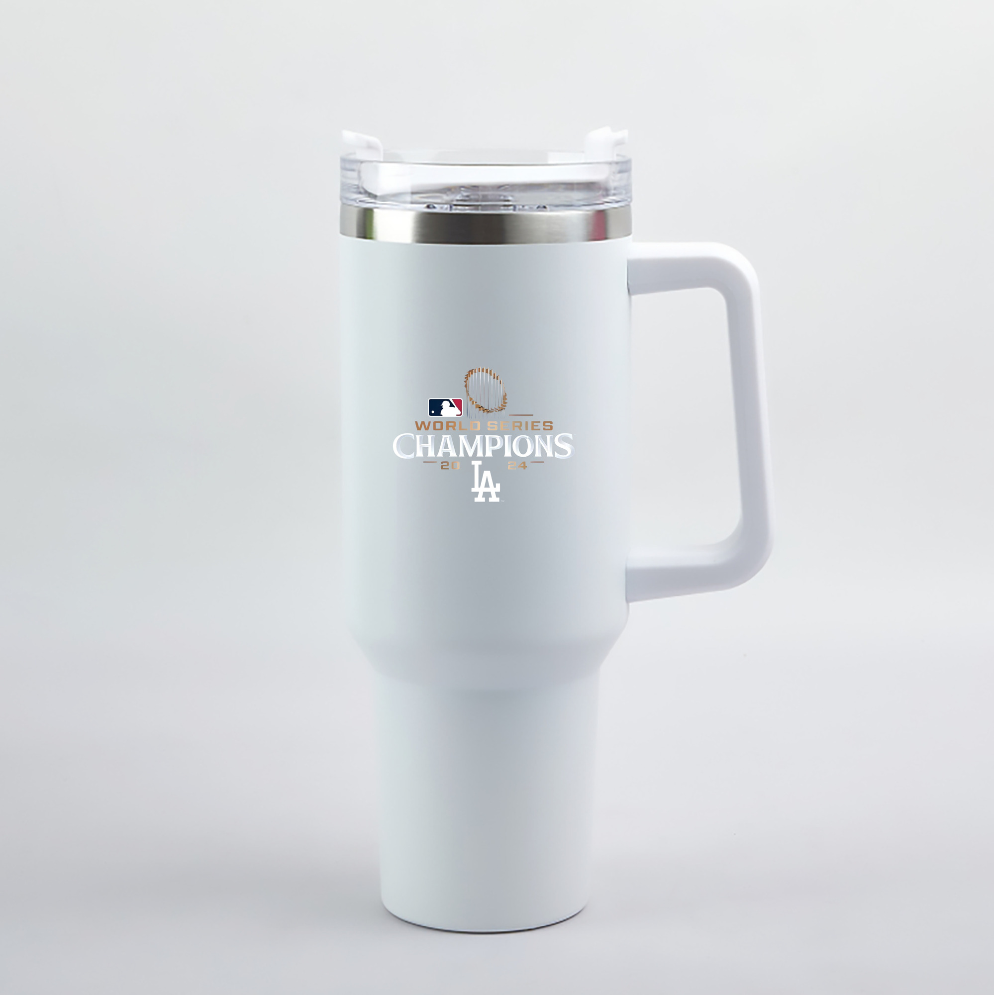  40oz Handle Car Tumbler – Durable Stainless Steel Travel Mug With UV Print – Double Wall Insulated, Fits Most Car Cup Holders