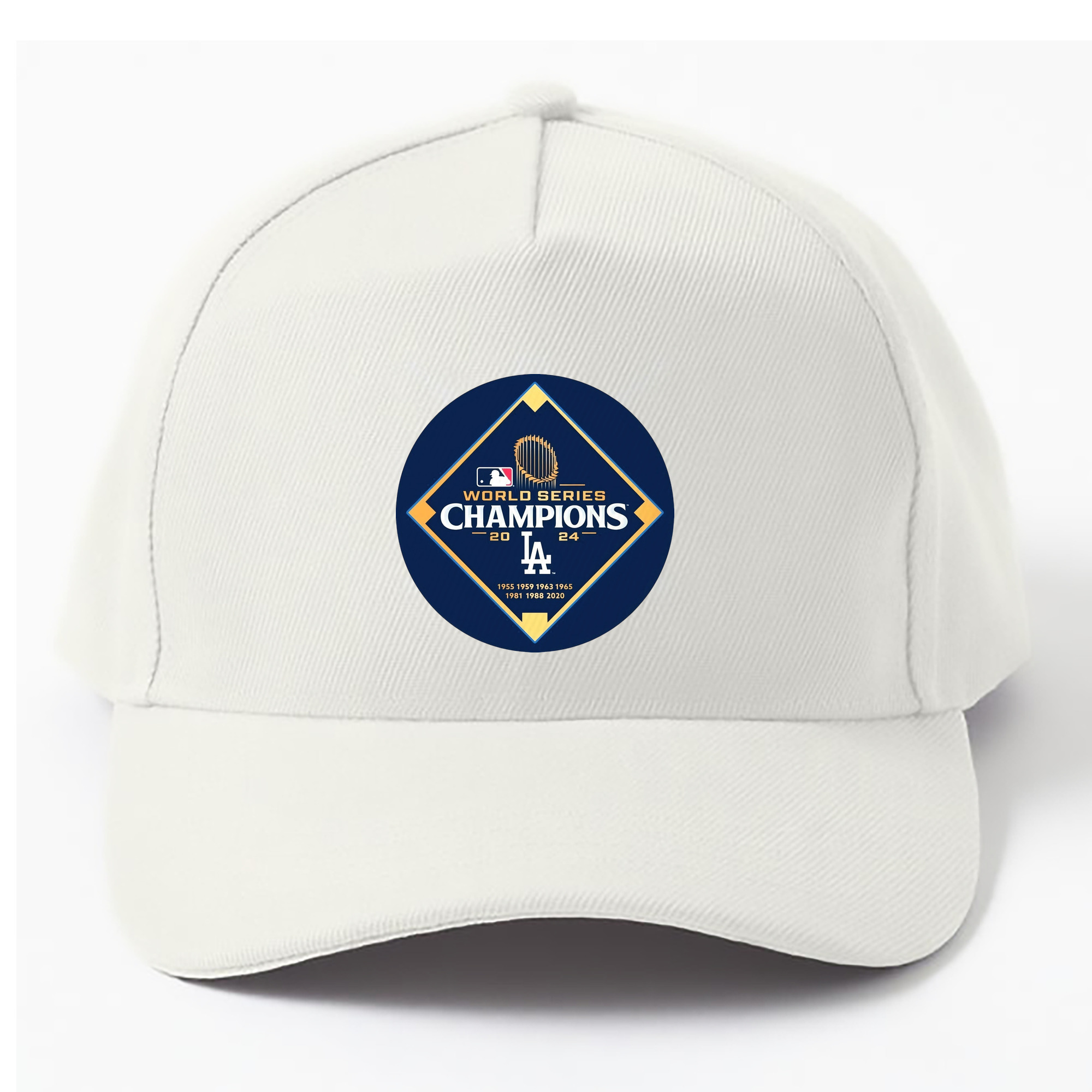  100% Cotton Baseball Cap – Heat Transfer Print – Comfortable, Durable, Perfect For Sports & Everyday Wear