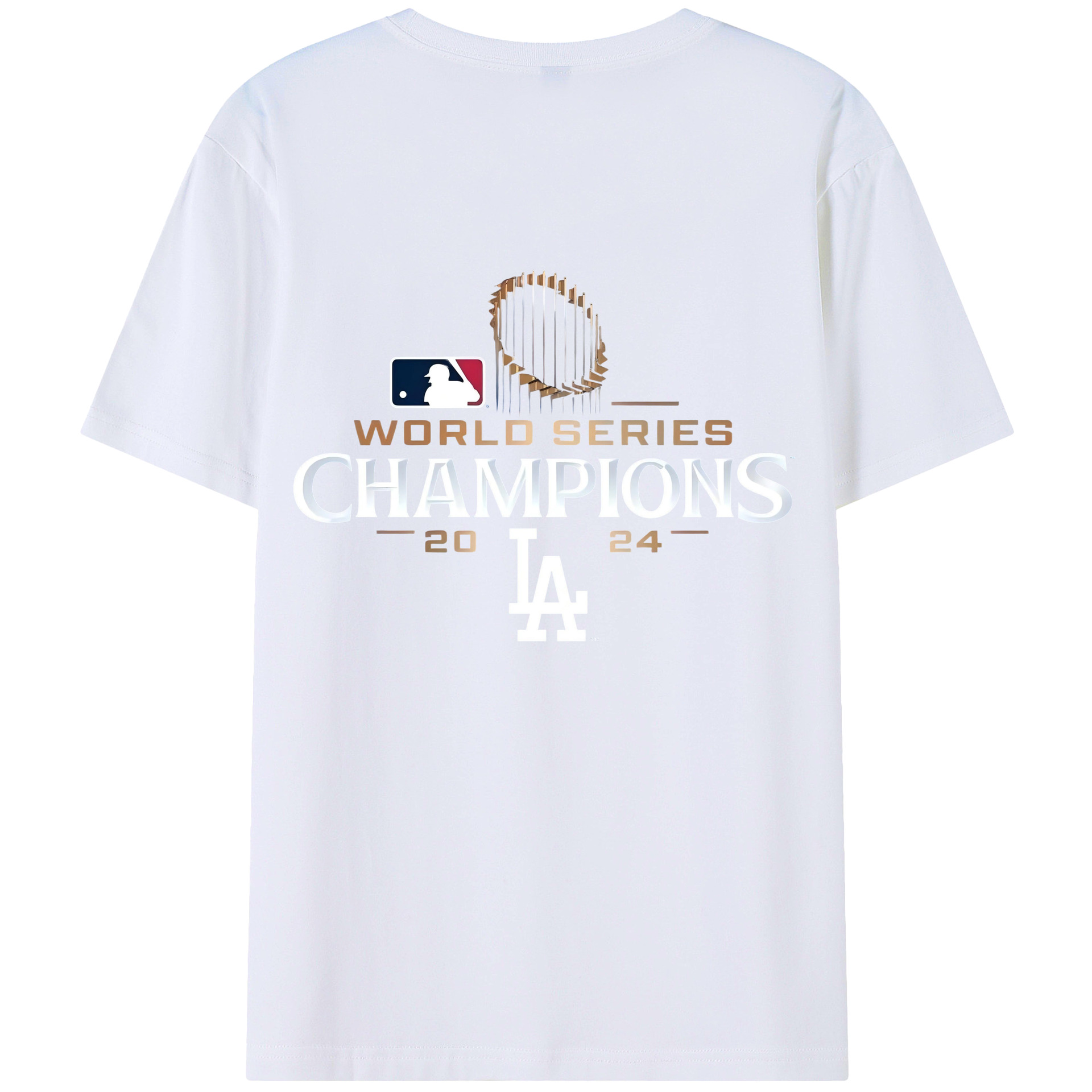  180g Combed Cotton T-Shirt With Back Heat Transfer Print – Soft, Lightweight, Fitted Design – Stylish Casual Wear For Sports & Everyday Use