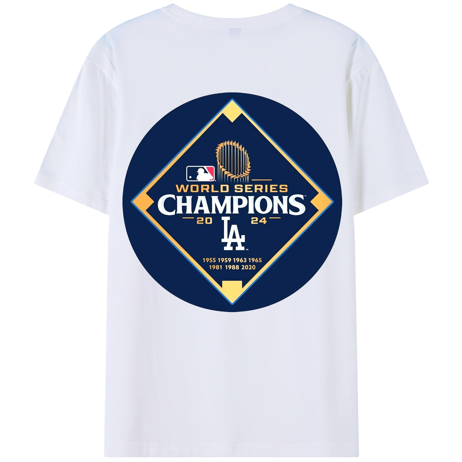  180g Combed Cotton T-Shirt With Back Heat Transfer Print – Soft, Lightweight, Fitted Design – Stylish Casual Wear For Sports & Everyday Use