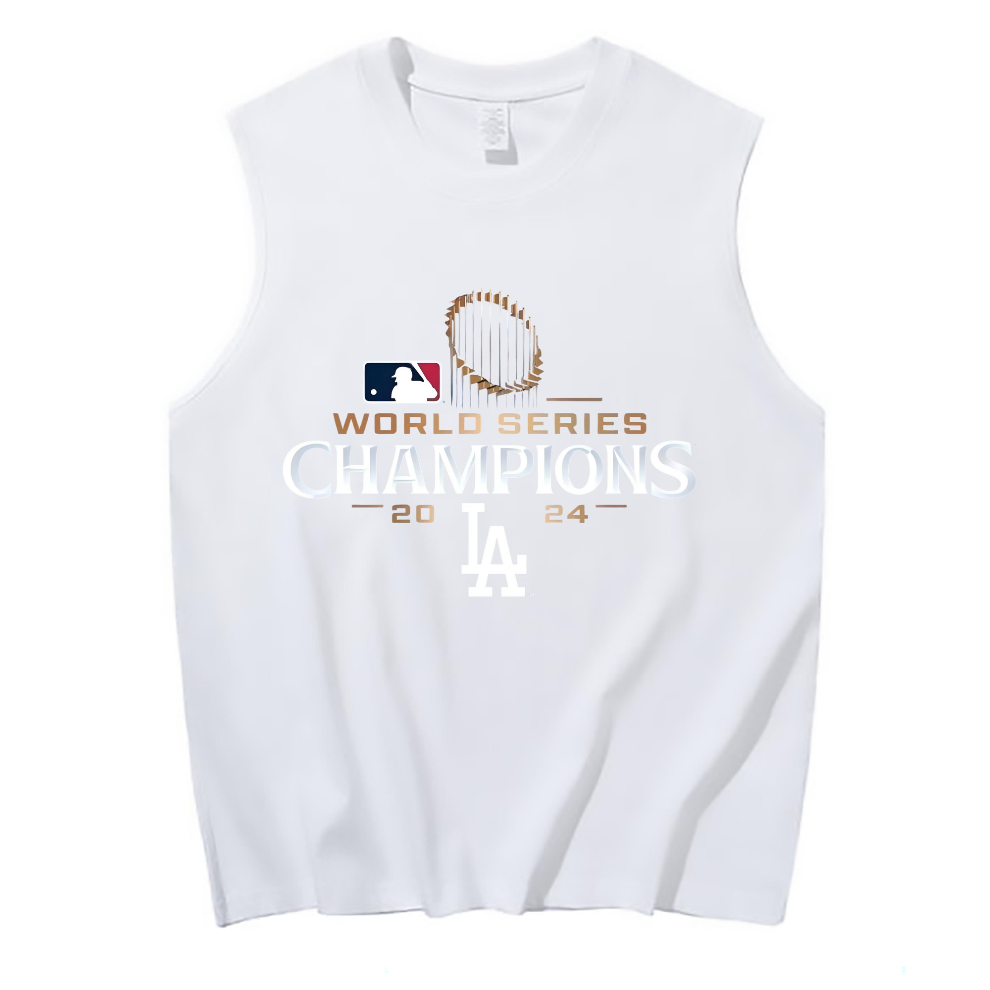  210g Combed Cotton Tank Top With Front Heat Transfer Print – Soft, Lightweight, Fitted Design – Stylish & Comfortable Casual Wear For Sports & Everyday Use