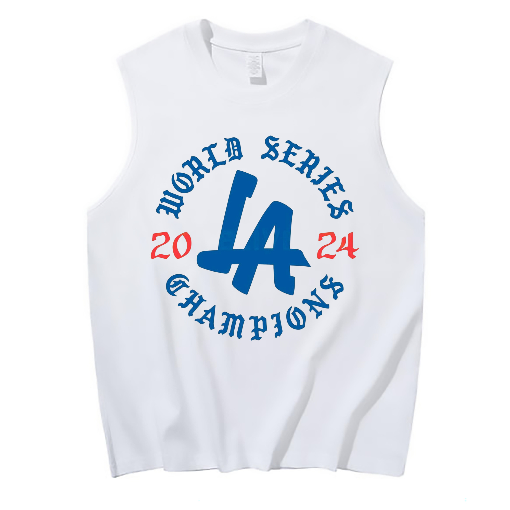  210g Combed Cotton Tank Top With Front Heat Transfer Print – Soft, Lightweight, Fitted Design – Stylish & Comfortable Casual Wear For Sports & Everyday Use