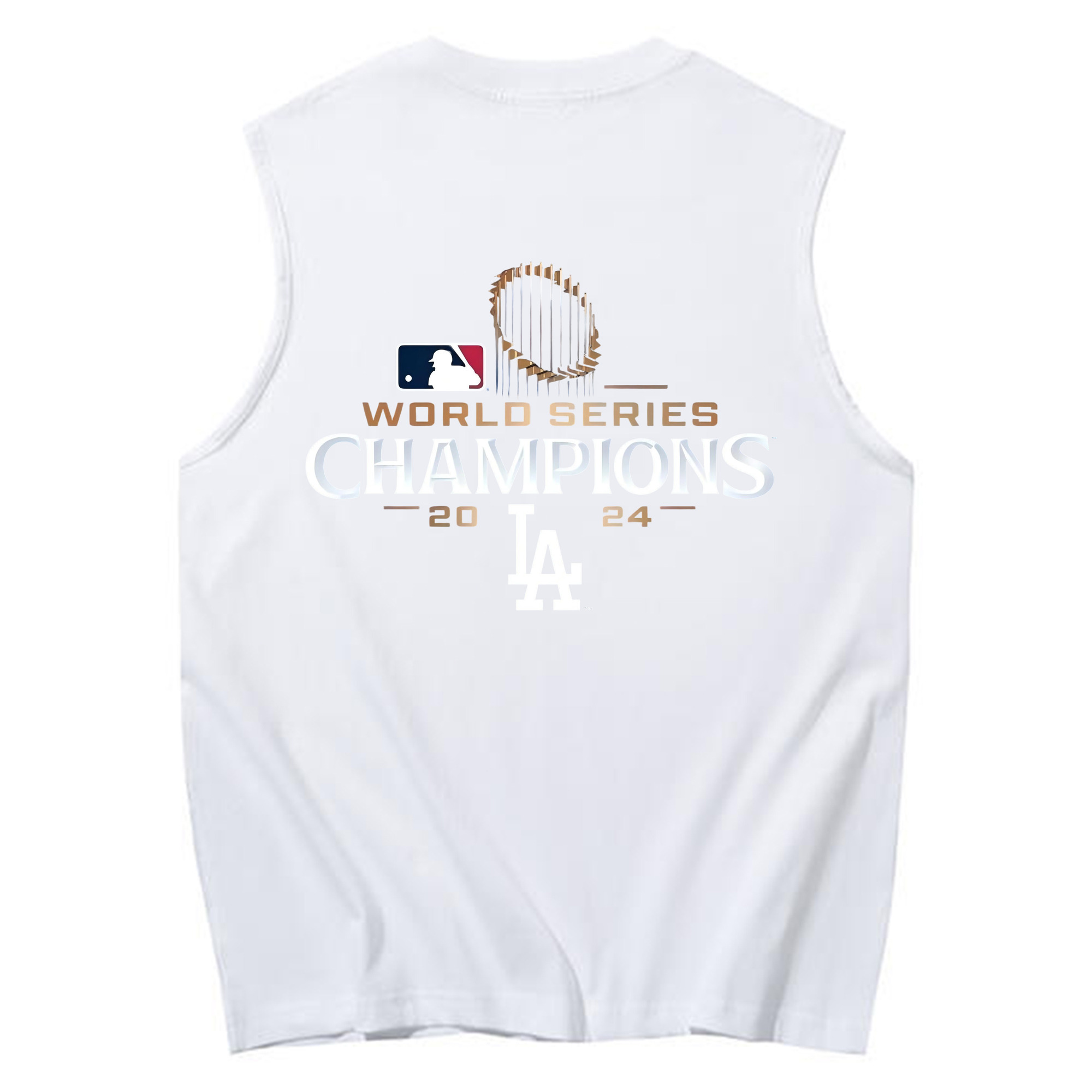  230g Pure Cotton Tank Top With Back Heat Transfer Print – Soft, Lightweight, Fitted Design – Stylish & Comfortable Casual Wear For Sports & Everyday Use