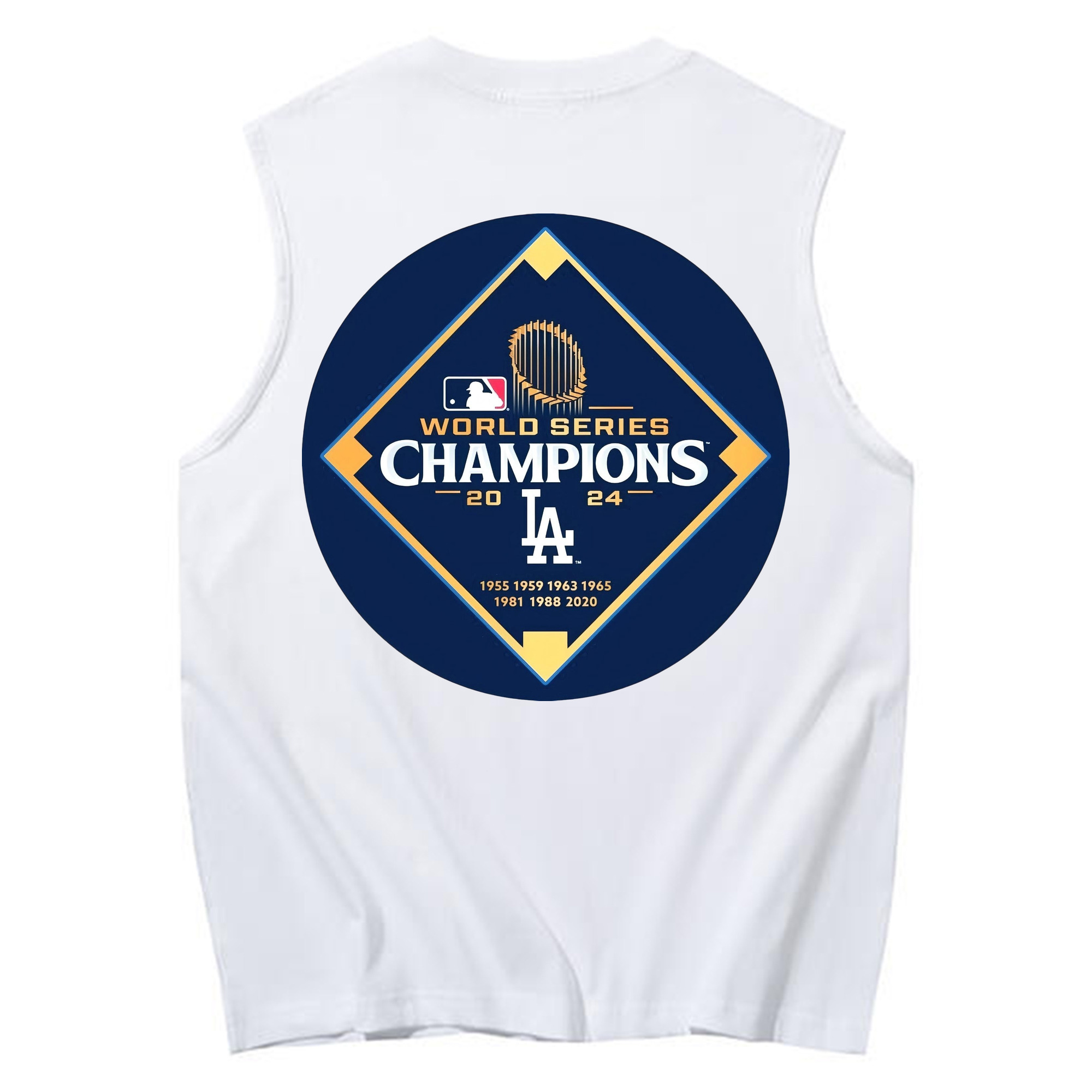  230g Pure Cotton Tank Top With Back Heat Transfer Print – Soft, Lightweight, Fitted Design – Stylish & Comfortable Casual Wear For Sports & Everyday Use