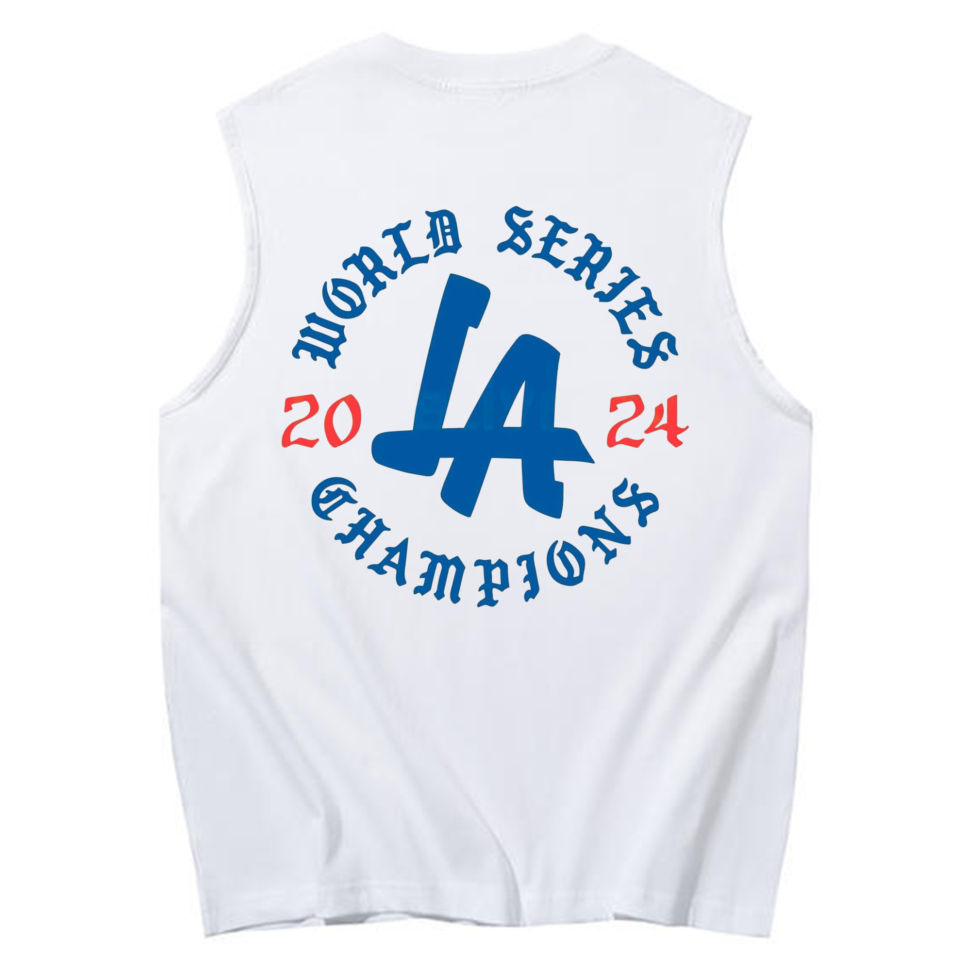  230g Pure Cotton Tank Top With Back Heat Transfer Print – Soft, Lightweight, Fitted Design – Stylish & Comfortable Casual Wear For Sports & Everyday Use