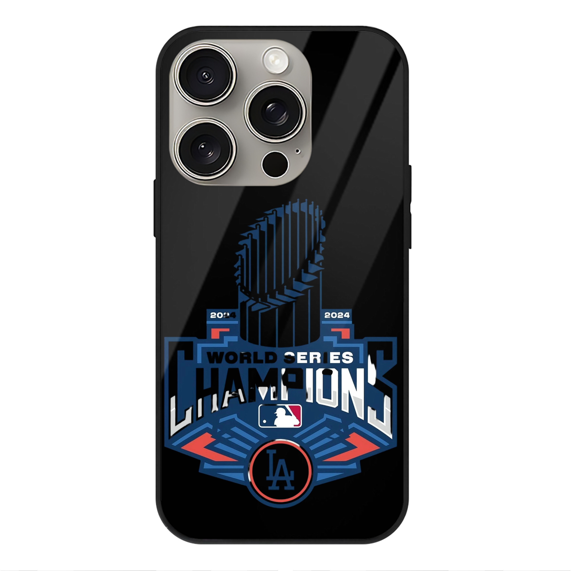  IPhone 15 Pro Mirror Phone Case – UV Printed Glass + TPU – Scratch-Resistant, Wireless Charging Compatible, Precise Fit & Stylish Design