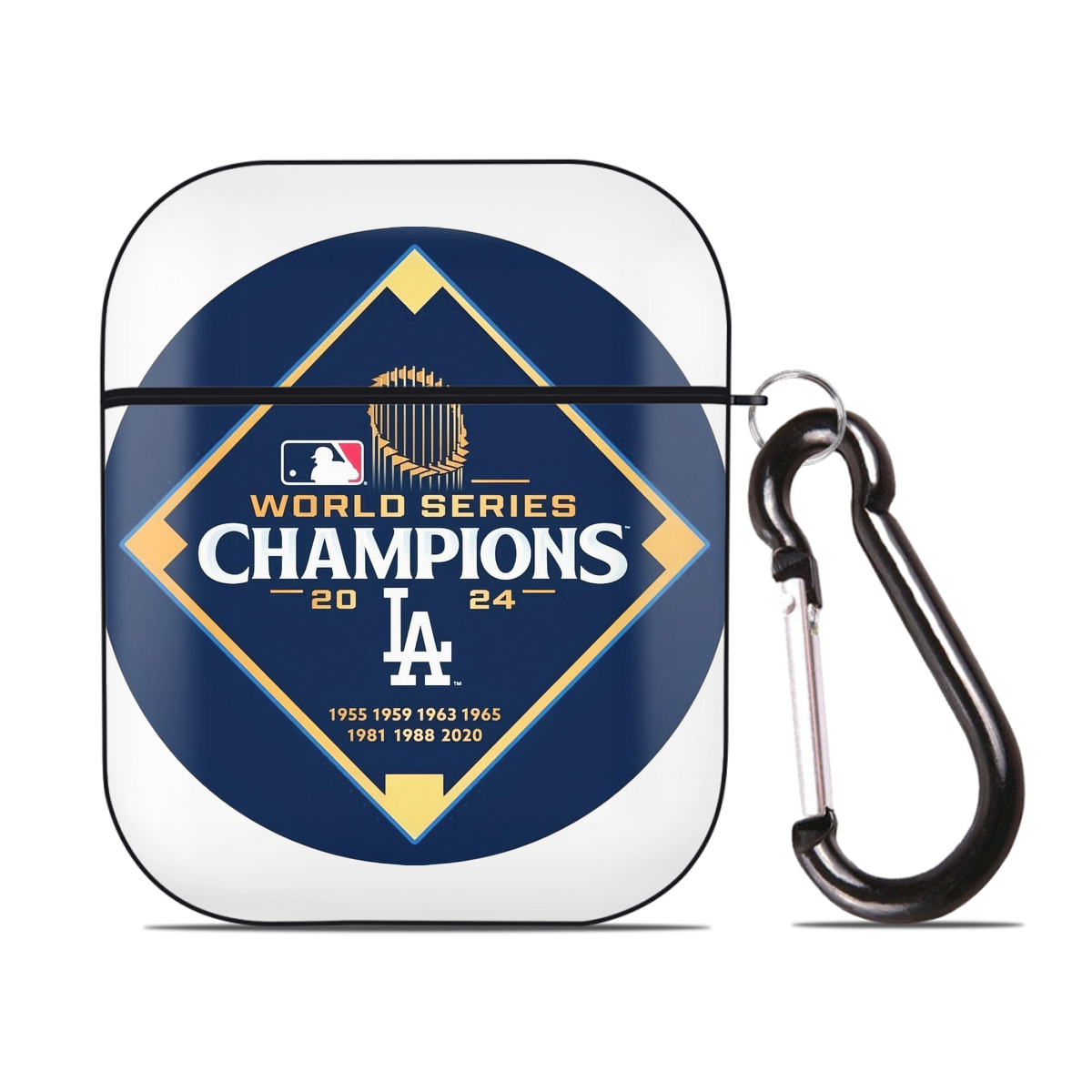  AirPods 2 Case Hard Shell Black, Flexible PC Material, Precise Cutouts, Full Protection, Anti-Fingerprint, Washable, Includes Keychain – Durable & Slim Design