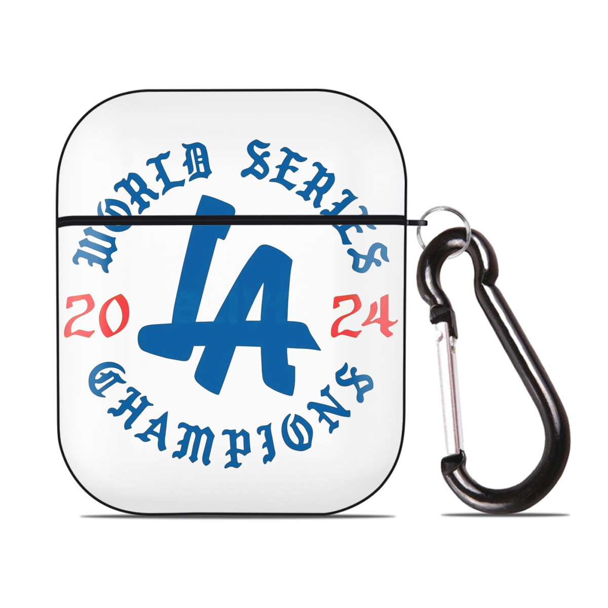  AirPods 2 Case Hard Shell Black, Flexible PC Material, Precise Cutouts, Full Protection, Anti-Fingerprint, Washable, Includes Keychain – Durable & Slim Design