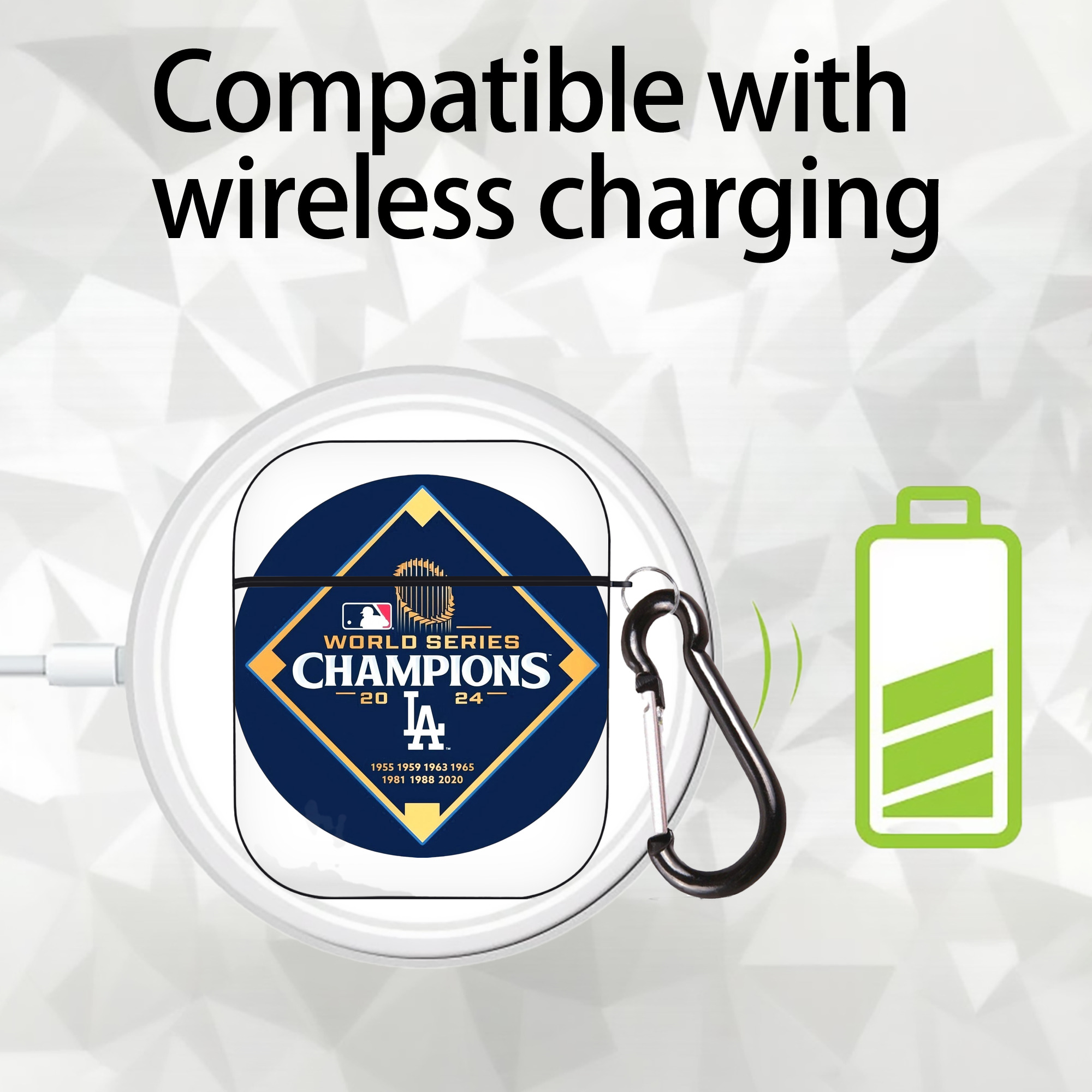  AirPods 2 Case Hard Shell Black, Flexible PC Material, Precise Cutouts, Full Protection, Anti-Fingerprint, Washable, Includes Keychain – Durable & Slim Design