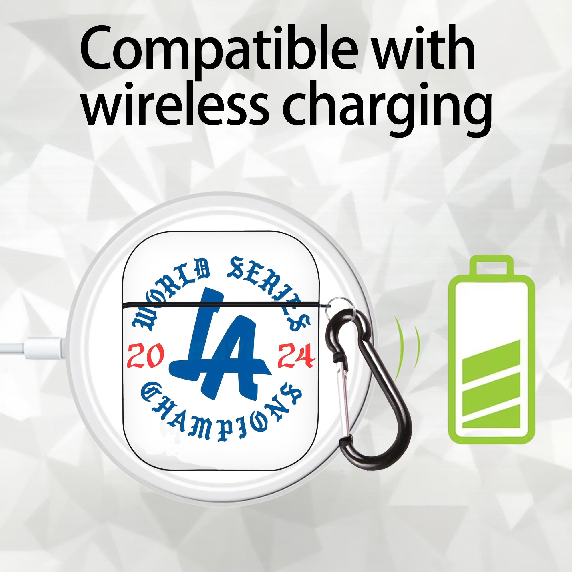  AirPods 2 Case Hard Shell Black, Flexible PC Material, Precise Cutouts, Full Protection, Anti-Fingerprint, Washable, Includes Keychain – Durable & Slim Design