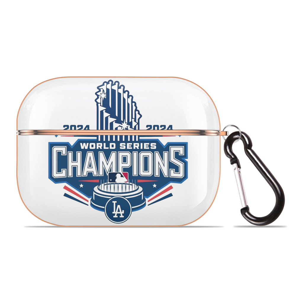  AirPods Pro Protective Case Rose Gold, Flexible PC Material, Precise Fit, Anti-Slip Cover, Full Protection, Fingerprint Resistant, Washable With Keychain