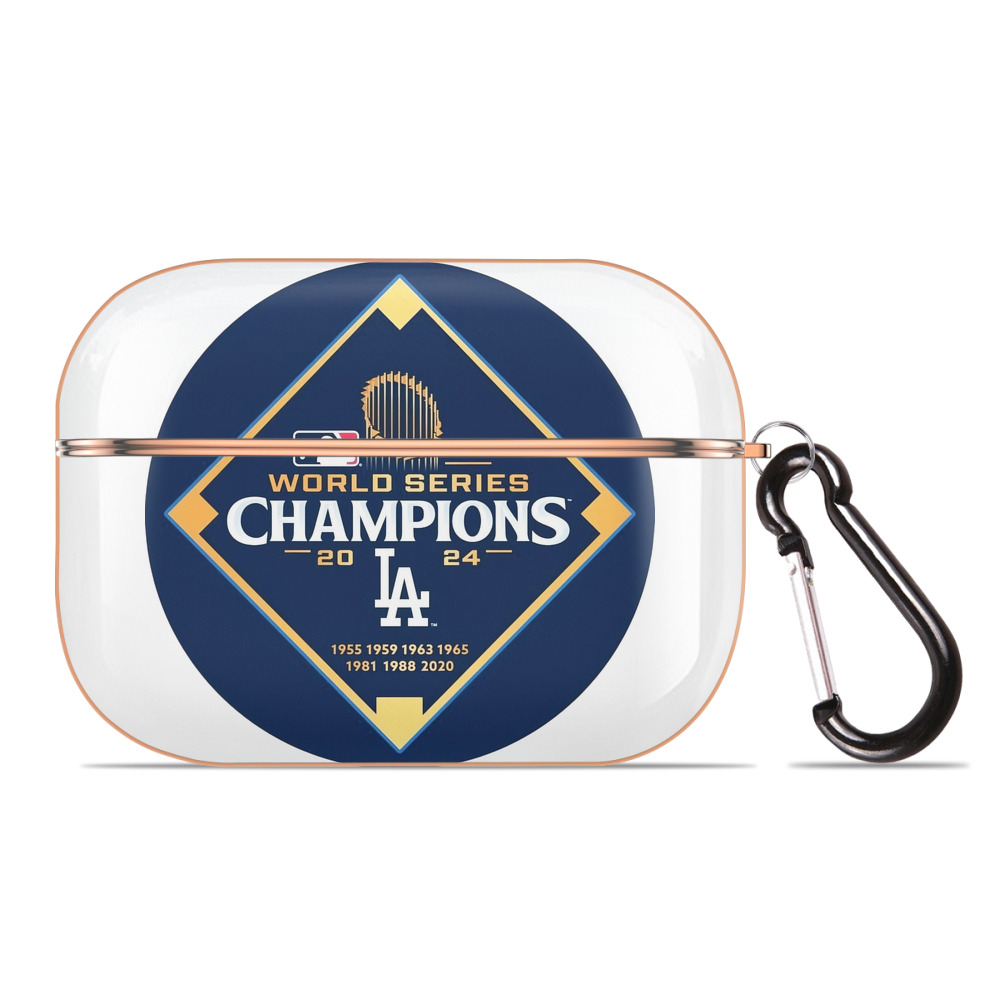  AirPods Pro Protective Case Rose Gold, Flexible PC Material, Precise Fit, Anti-Slip Cover, Full Protection, Fingerprint Resistant, Washable With Keychain