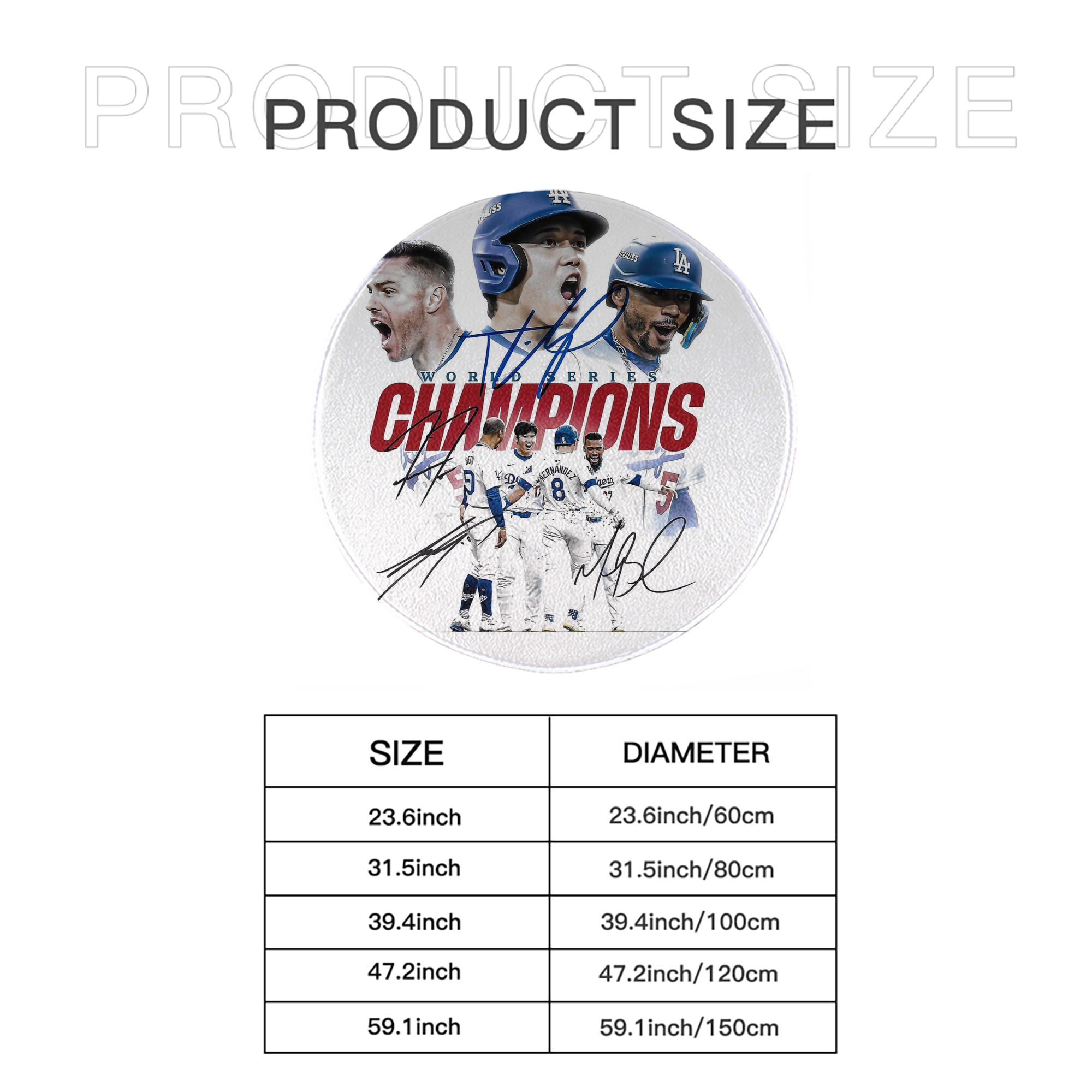  Round Floor Mat – Soft Flannel & High-Density Sponge Core – Non-Slip Dot Backing – Durable Stitched Edges – Quick-Dry & Breathable – Perfect For Home, Bathroom & Living Room