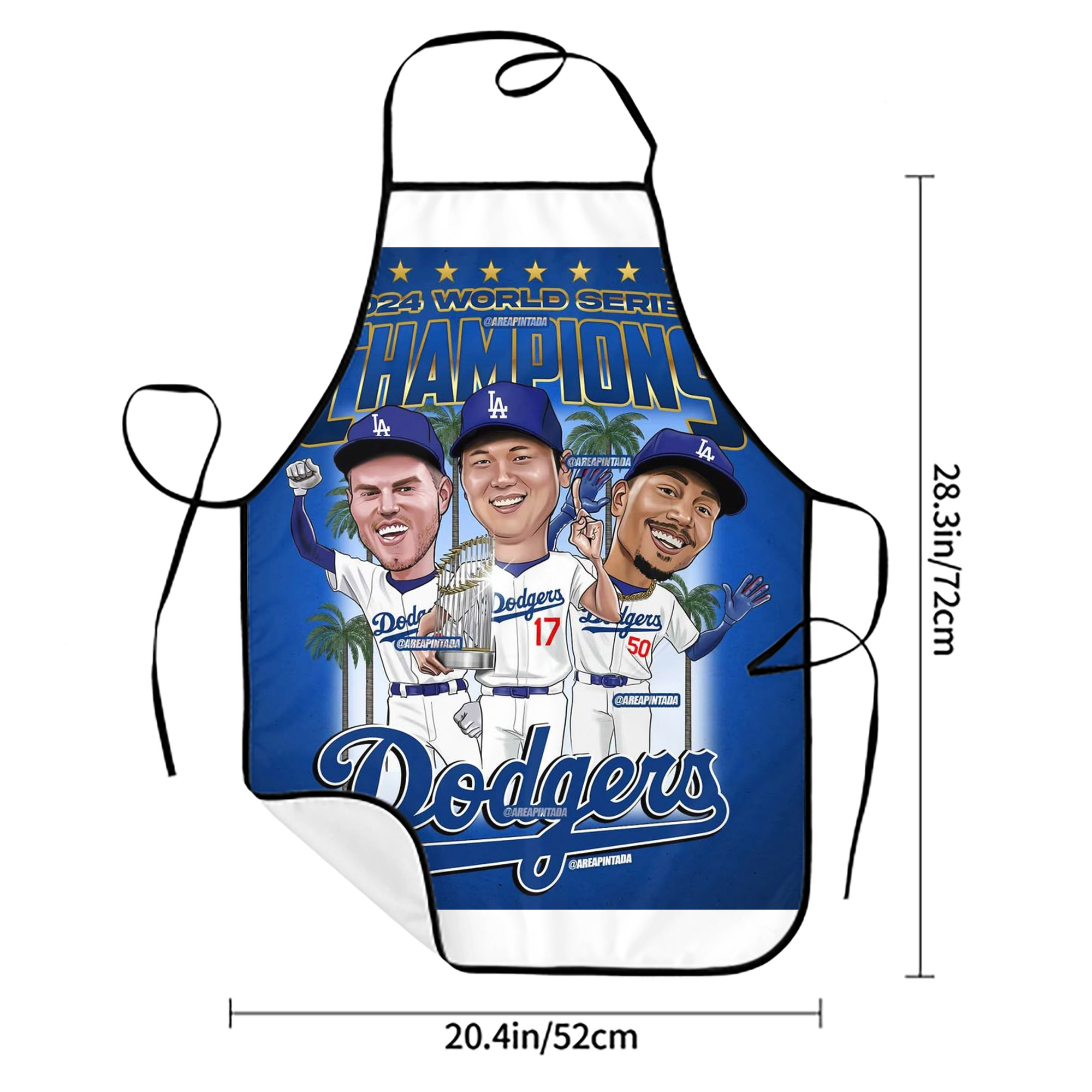  Stain-Resistant Polyester Apron With Pocket – Full Print, Waterproof, Anti-Wrinkle, Anti-Pilling – Ideal For Kitchen, BBQ, Restaurant, Salon & More