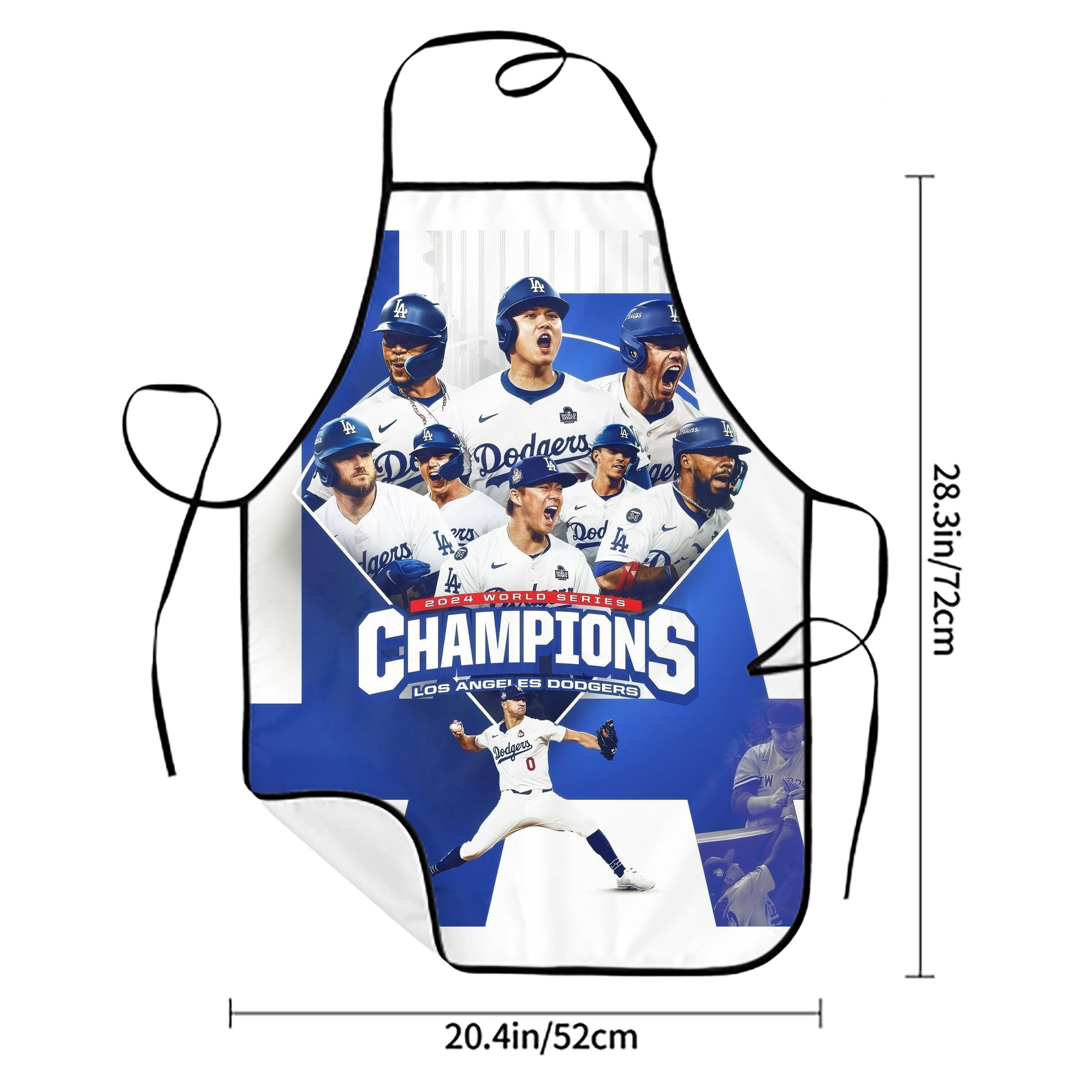  Stain-Resistant Polyester Apron With Pocket – Full Print, Waterproof, Anti-Wrinkle, Anti-Pilling – Ideal For Kitchen, BBQ, Restaurant, Salon & More