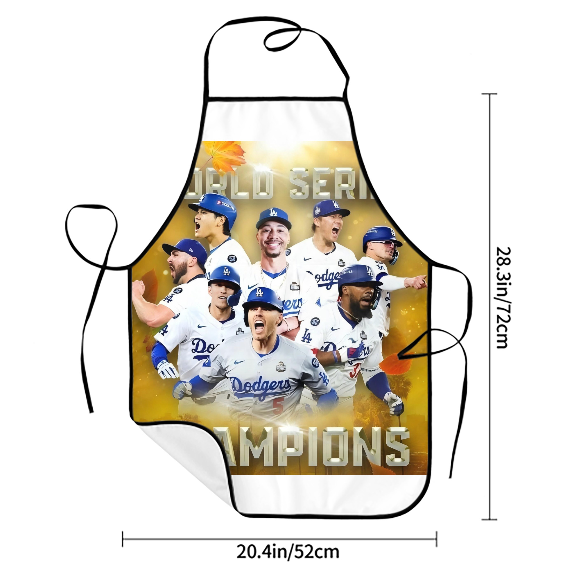  Stain-Resistant Polyester Apron With Pocket – Full Print, Waterproof, Anti-Wrinkle, Anti-Pilling – Ideal For Kitchen, BBQ, Restaurant, Salon & More