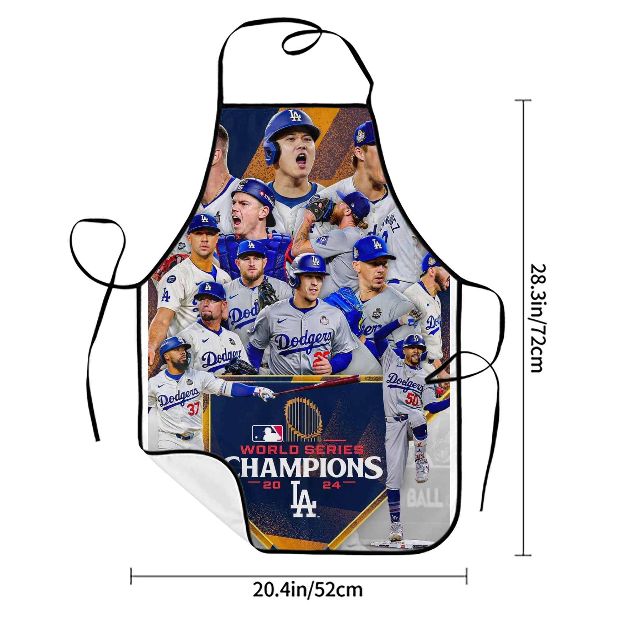  Stain-Resistant Polyester Apron With Pocket – Full Print, Waterproof, Anti-Wrinkle, Anti-Pilling – Ideal For Kitchen, BBQ, Restaurant, Salon & More