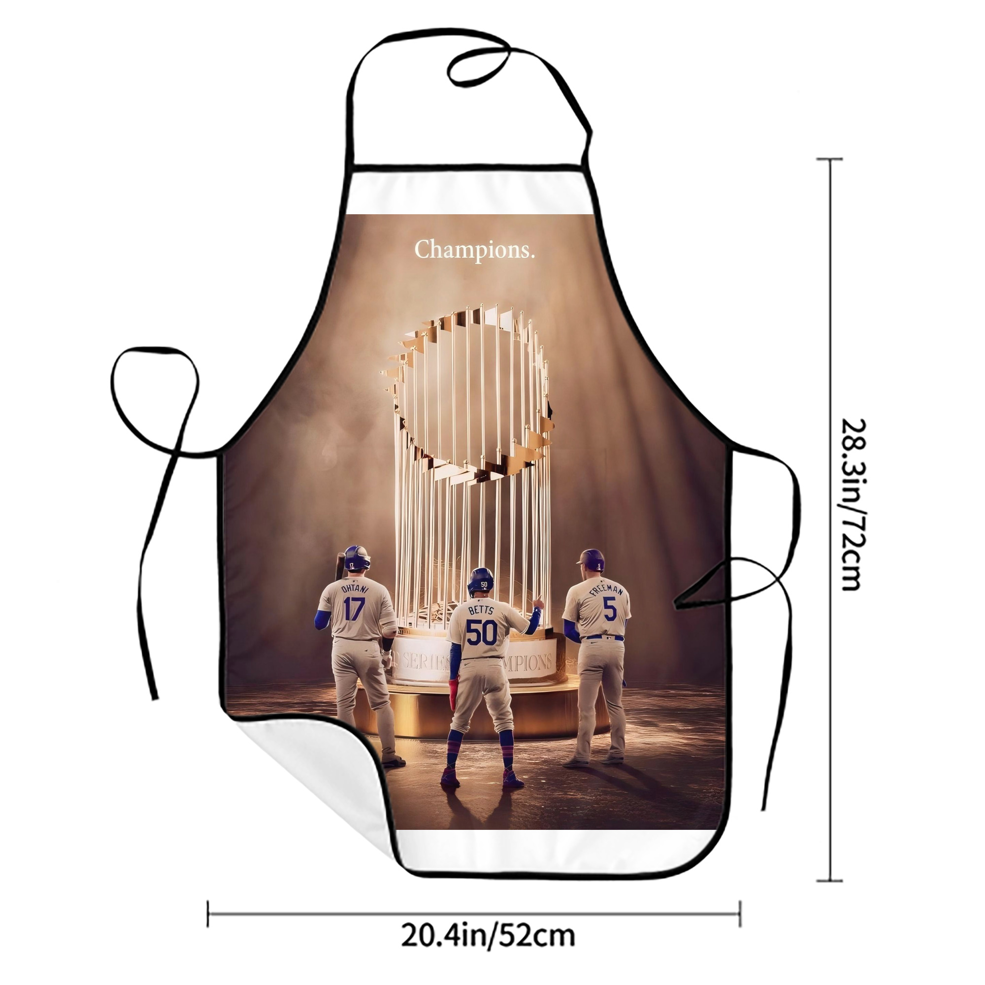  Stain-Resistant Polyester Apron With Pocket – Full Print, Waterproof, Anti-Wrinkle, Anti-Pilling – Ideal For Kitchen, BBQ, Restaurant, Salon & More