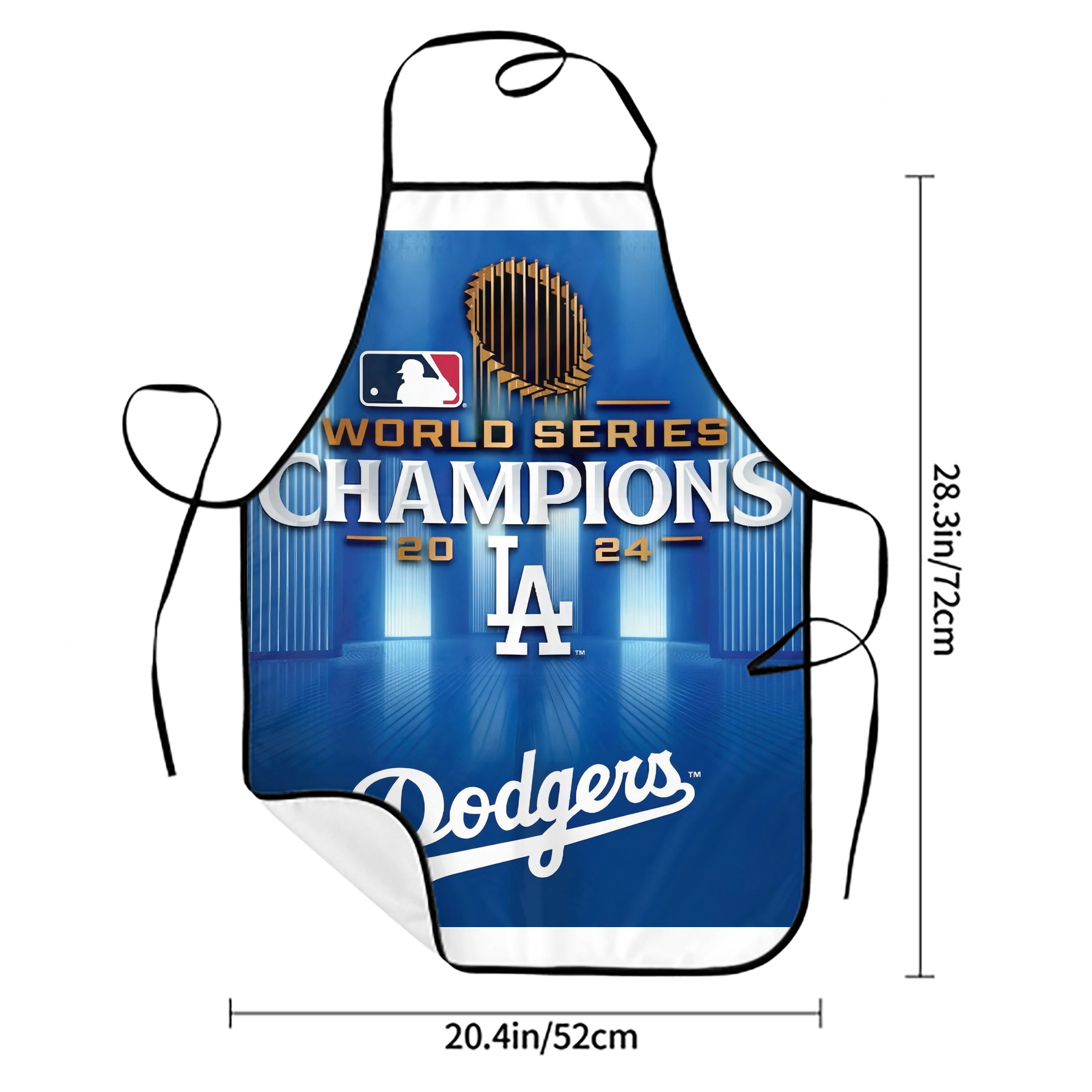  Stain-Resistant Polyester Apron With Pocket – Full Print, Waterproof, Anti-Wrinkle, Anti-Pilling – Ideal For Kitchen, BBQ, Restaurant, Salon & More