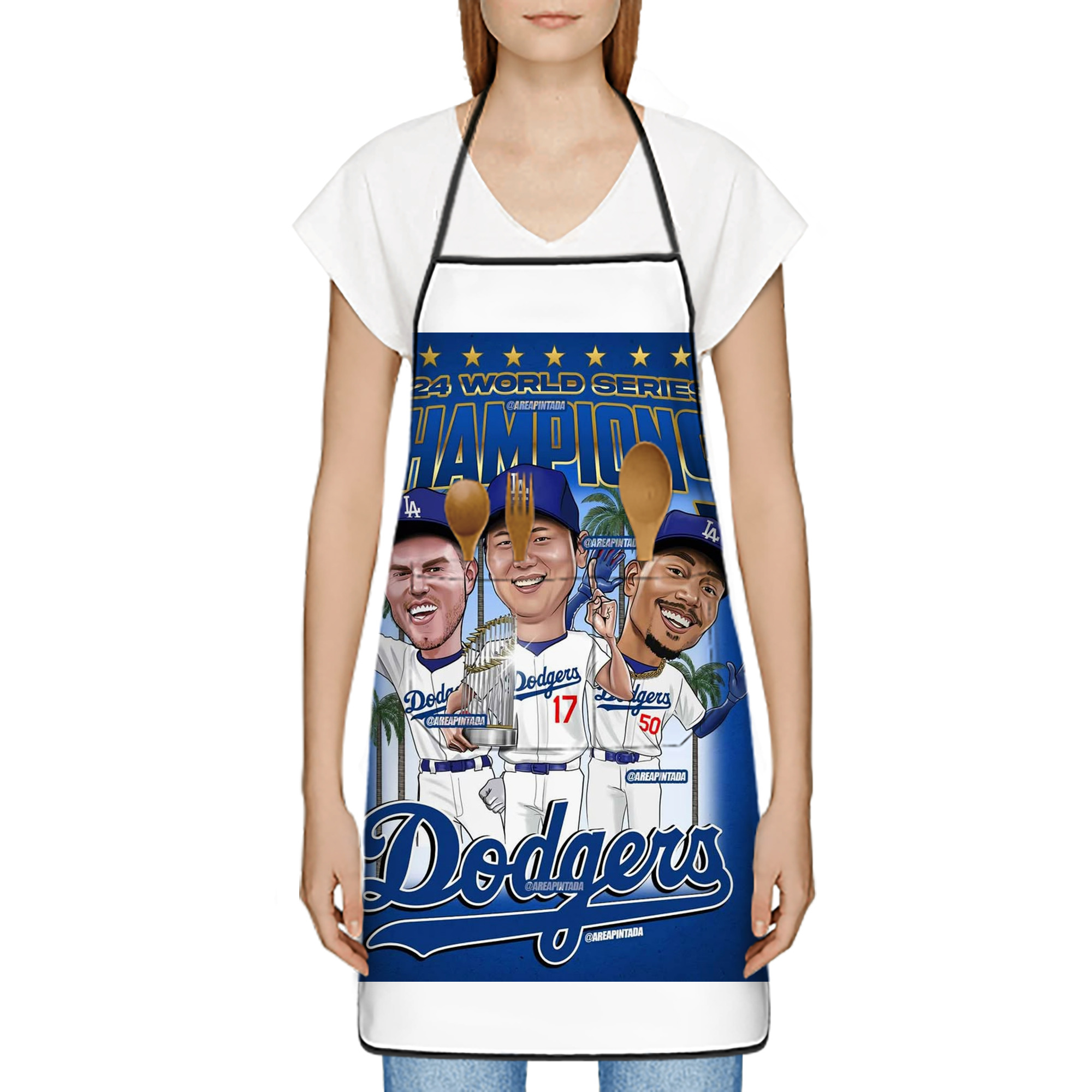  Stain-Resistant Polyester Apron With Pocket – Full Print, Waterproof, Anti-Wrinkle, Anti-Pilling – Ideal For Kitchen, BBQ, Restaurant, Salon & More