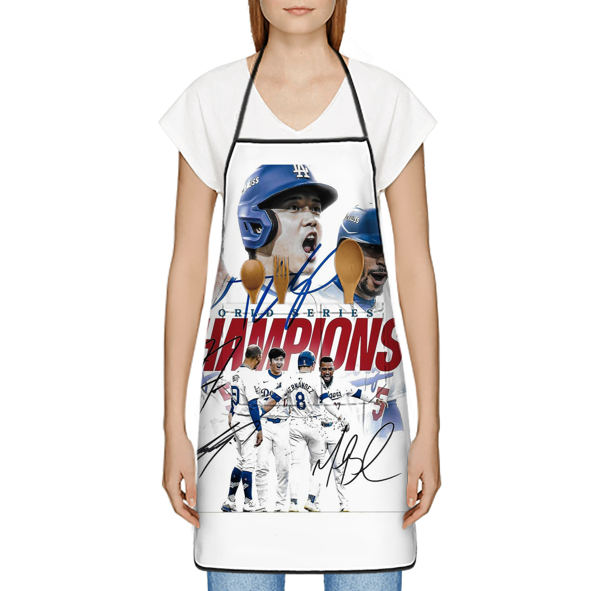  Stain-Resistant Polyester Apron With Pocket – Full Print, Waterproof, Anti-Wrinkle, Anti-Pilling – Ideal For Kitchen, BBQ, Restaurant, Salon & More