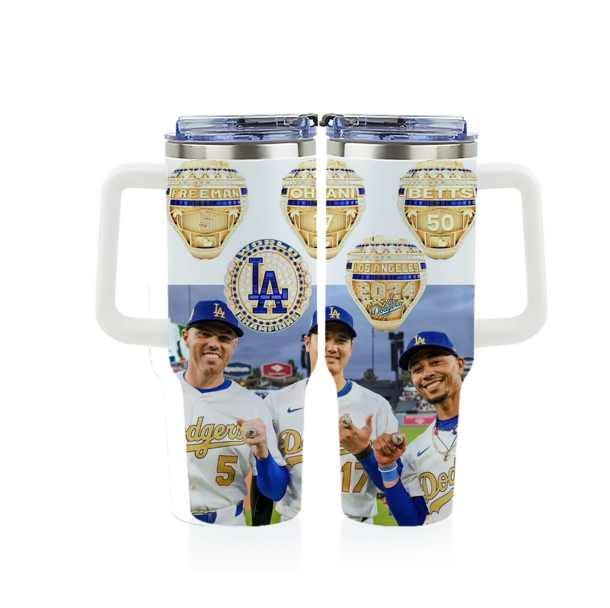  40oz Full Wrap Car Tumbler – Durable Stainless Steel Travel Mug With Vibrant UV Print – Double Wall Insulated, Fits Most Car Cup Holders