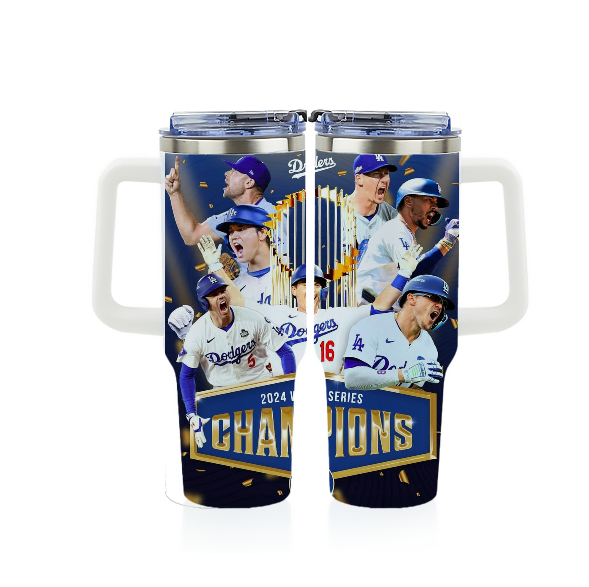  40oz Full Wrap Car Tumbler – Durable Stainless Steel Travel Mug With Vibrant UV Print – Double Wall Insulated, Fits Most Car Cup Holders