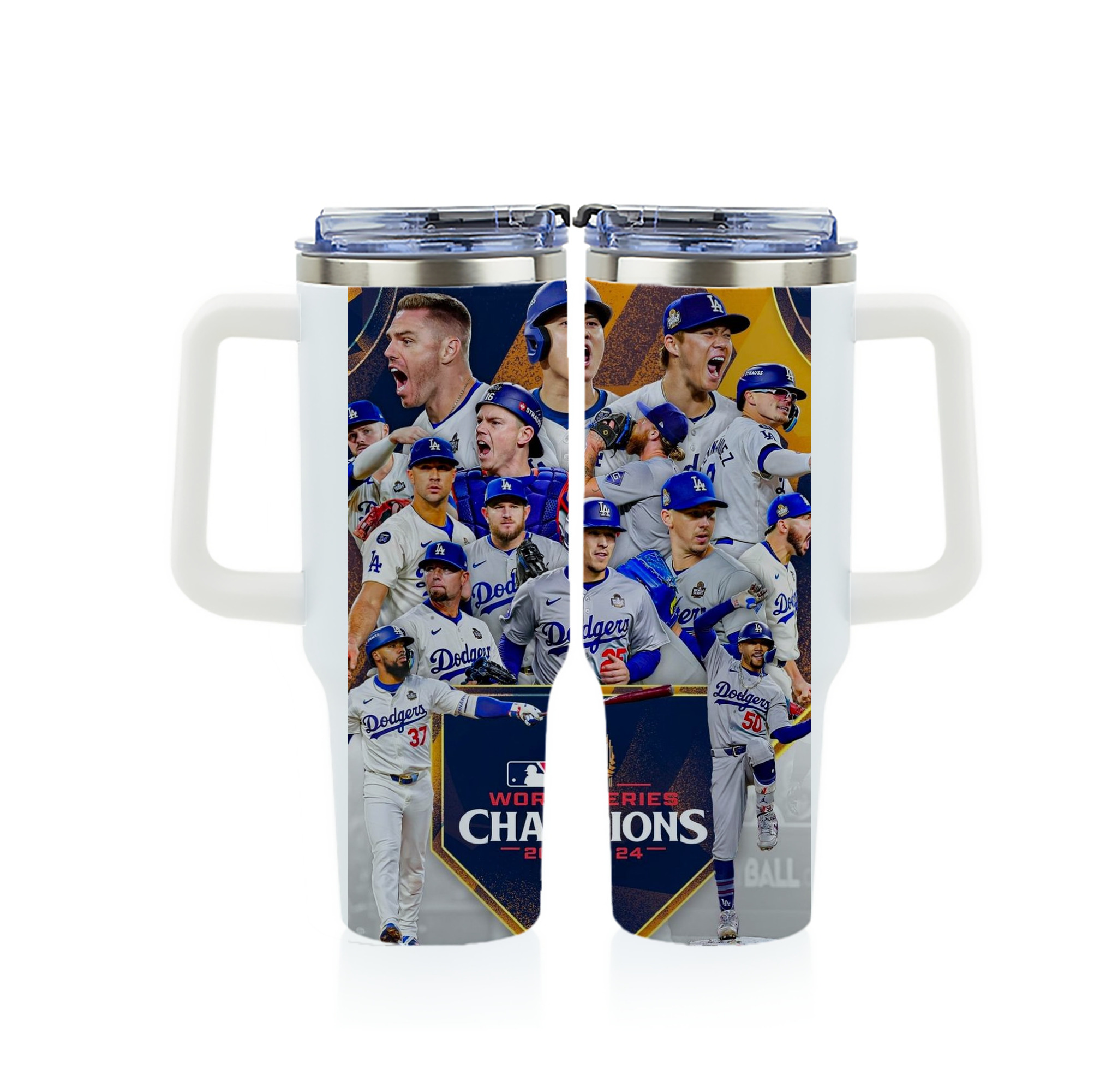  40oz Full Wrap Car Tumbler – Durable Stainless Steel Travel Mug With Vibrant UV Print – Double Wall Insulated, Fits Most Car Cup Holders