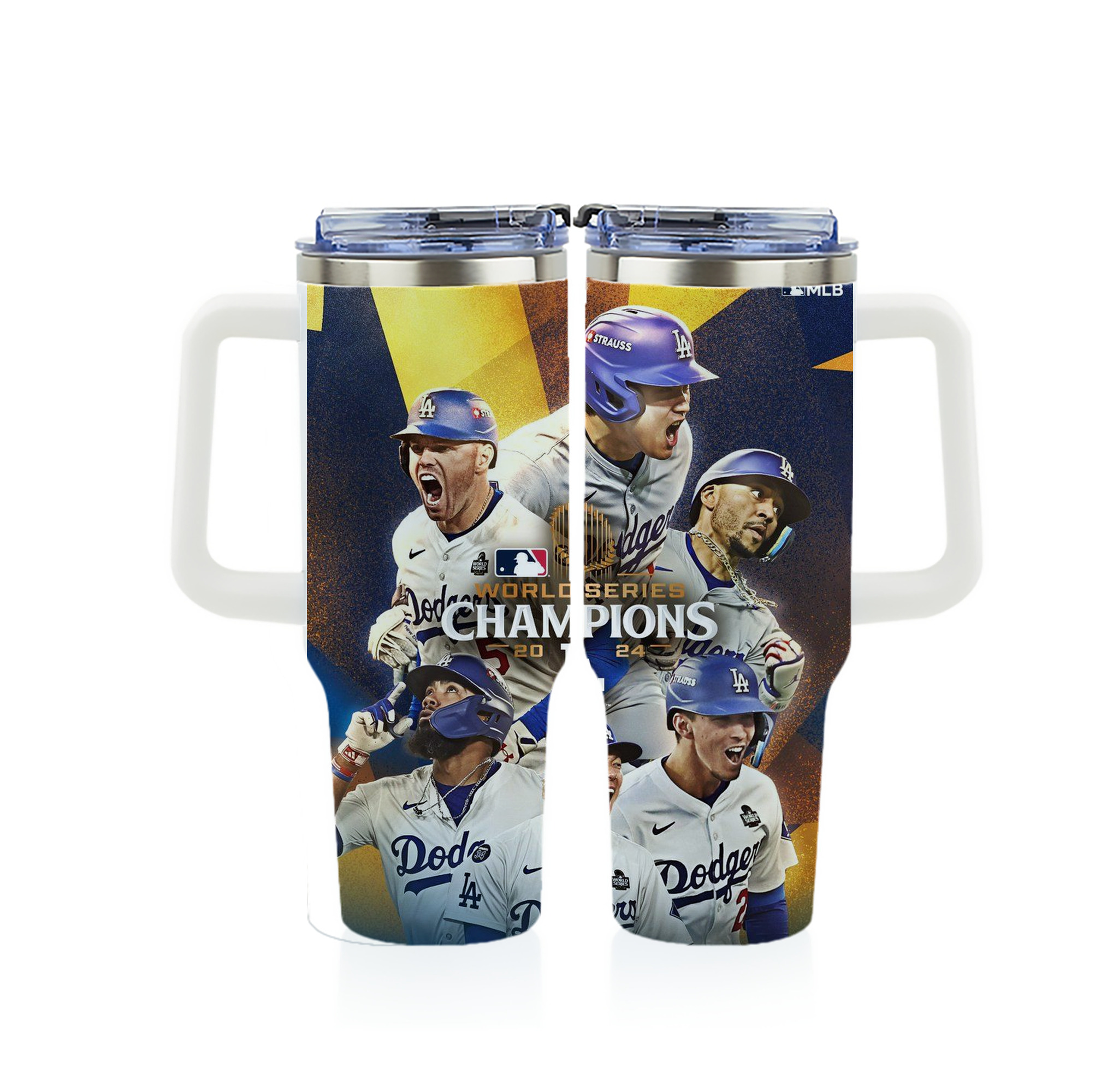  40oz Full Wrap Car Tumbler – Durable Stainless Steel Travel Mug With Vibrant UV Print – Double Wall Insulated, Fits Most Car Cup Holders