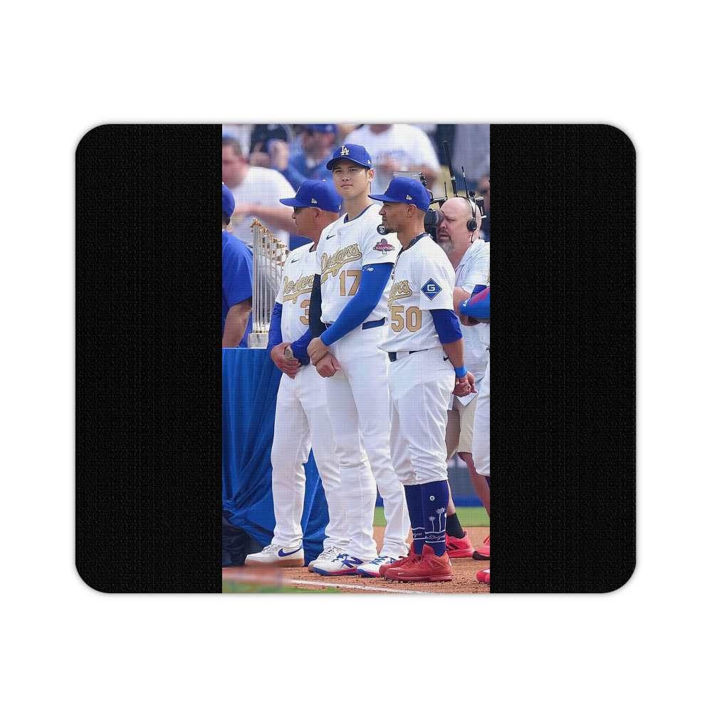  Durable Rubber Mouse Pad With Stitched Edges, Waterproof, Non-Slip Surface, Ultra-Thin Design For Gaming, Office