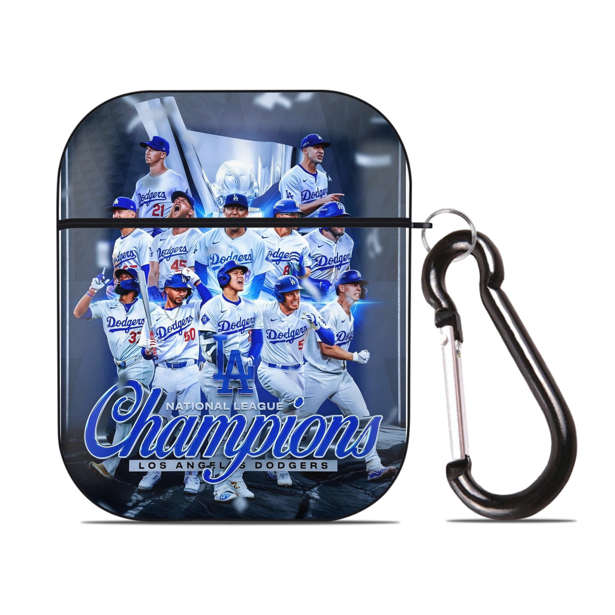  AirPods 2 Case Hard Shell Black, Flexible PC Material, Precise Cutouts, Full Protection, Anti-Fingerprint, Washable, Includes Keychain – Durable & Slim Design