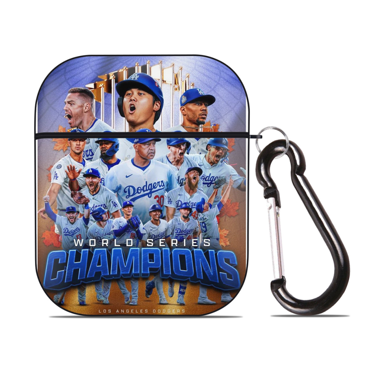  AirPods 2 Case Hard Shell Black, Flexible PC Material, Precise Cutouts, Full Protection, Anti-Fingerprint, Washable, Includes Keychain – Durable & Slim Design