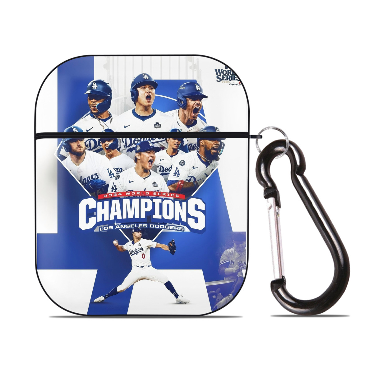  AirPods 2 Case Hard Shell Black, Flexible PC Material, Precise Cutouts, Full Protection, Anti-Fingerprint, Washable, Includes Keychain – Durable & Slim Design