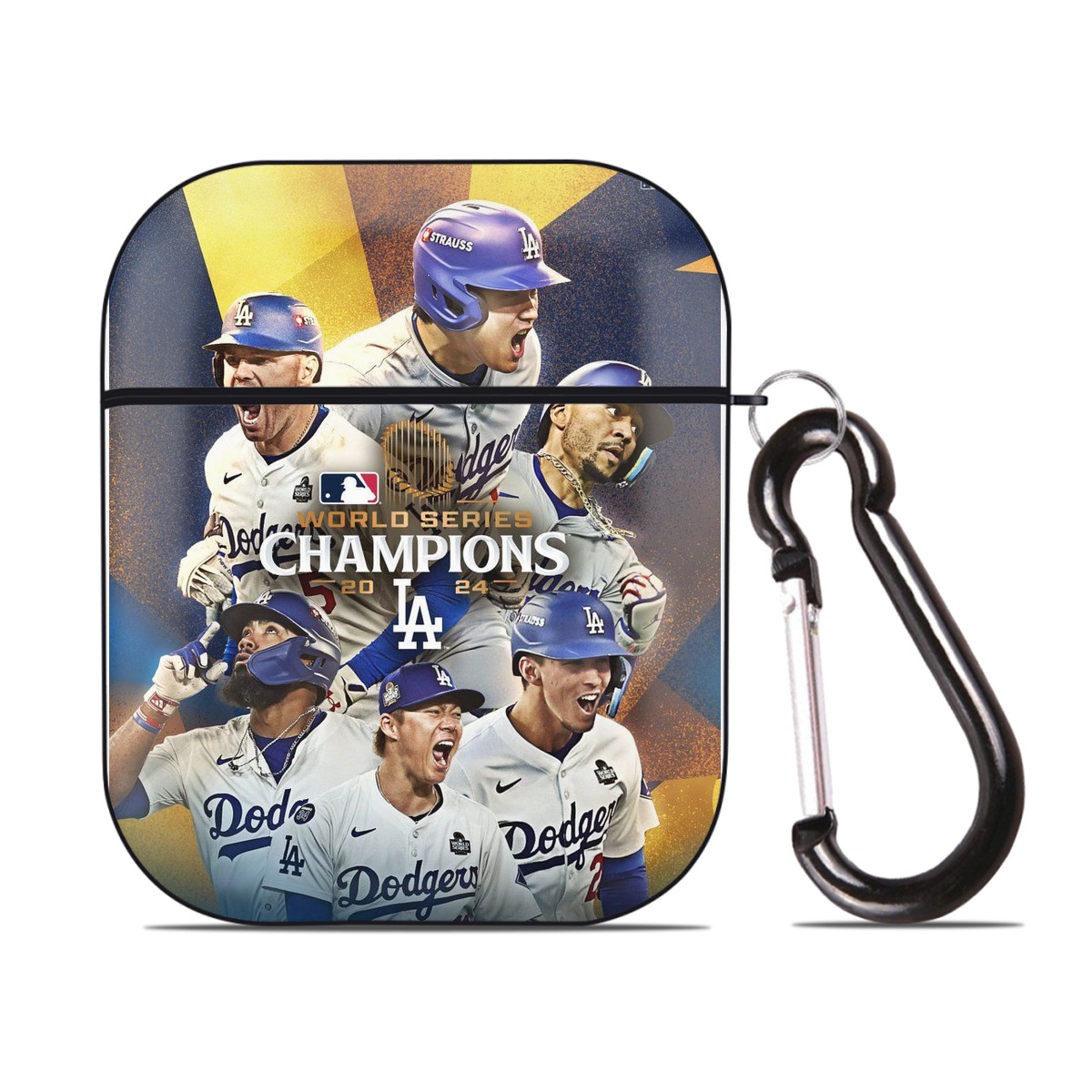  AirPods 2 Case Hard Shell Black, Flexible PC Material, Precise Cutouts, Full Protection, Anti-Fingerprint, Washable, Includes Keychain – Durable & Slim Design