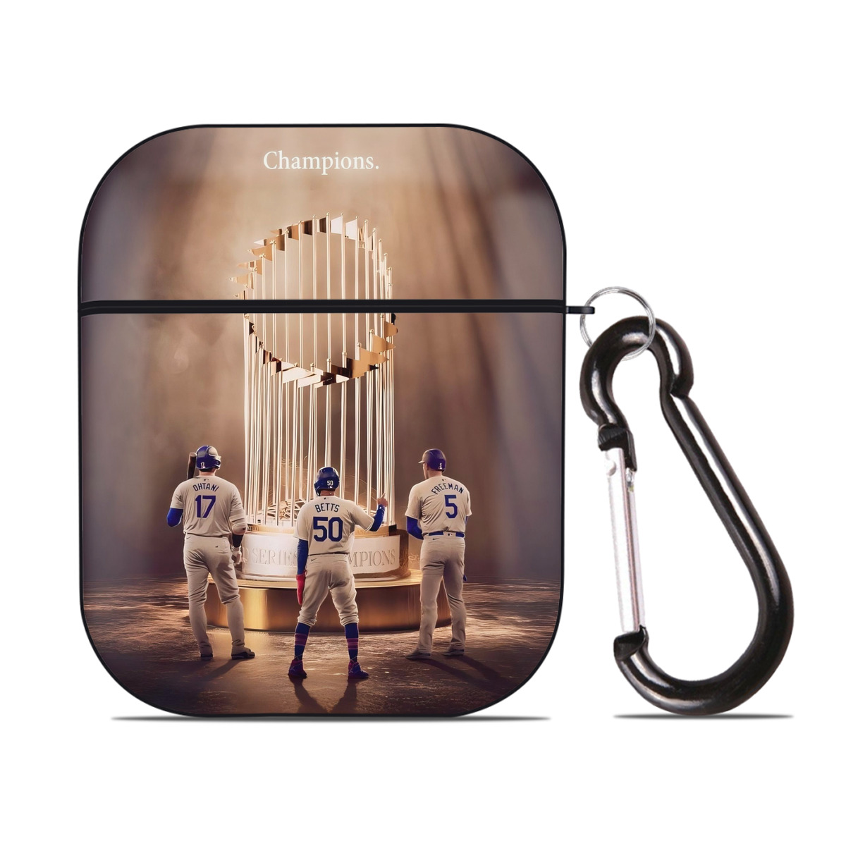  AirPods 2 Case Hard Shell Black, Flexible PC Material, Precise Cutouts, Full Protection, Anti-Fingerprint, Washable, Includes Keychain – Durable & Slim Design