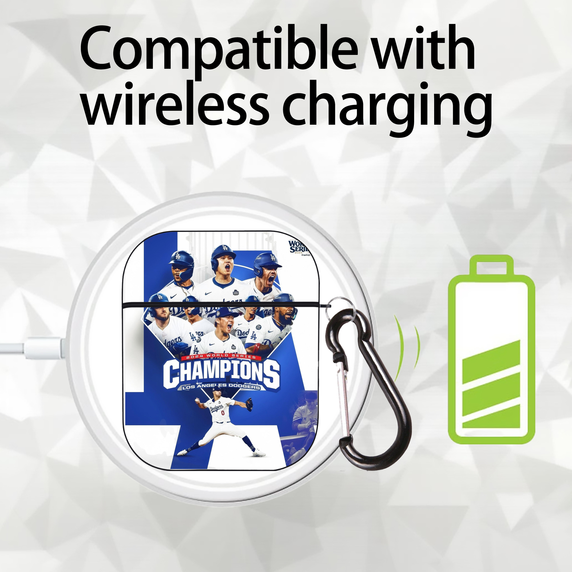  AirPods 2 Case Hard Shell Black, Flexible PC Material, Precise Cutouts, Full Protection, Anti-Fingerprint, Washable, Includes Keychain – Durable & Slim Design