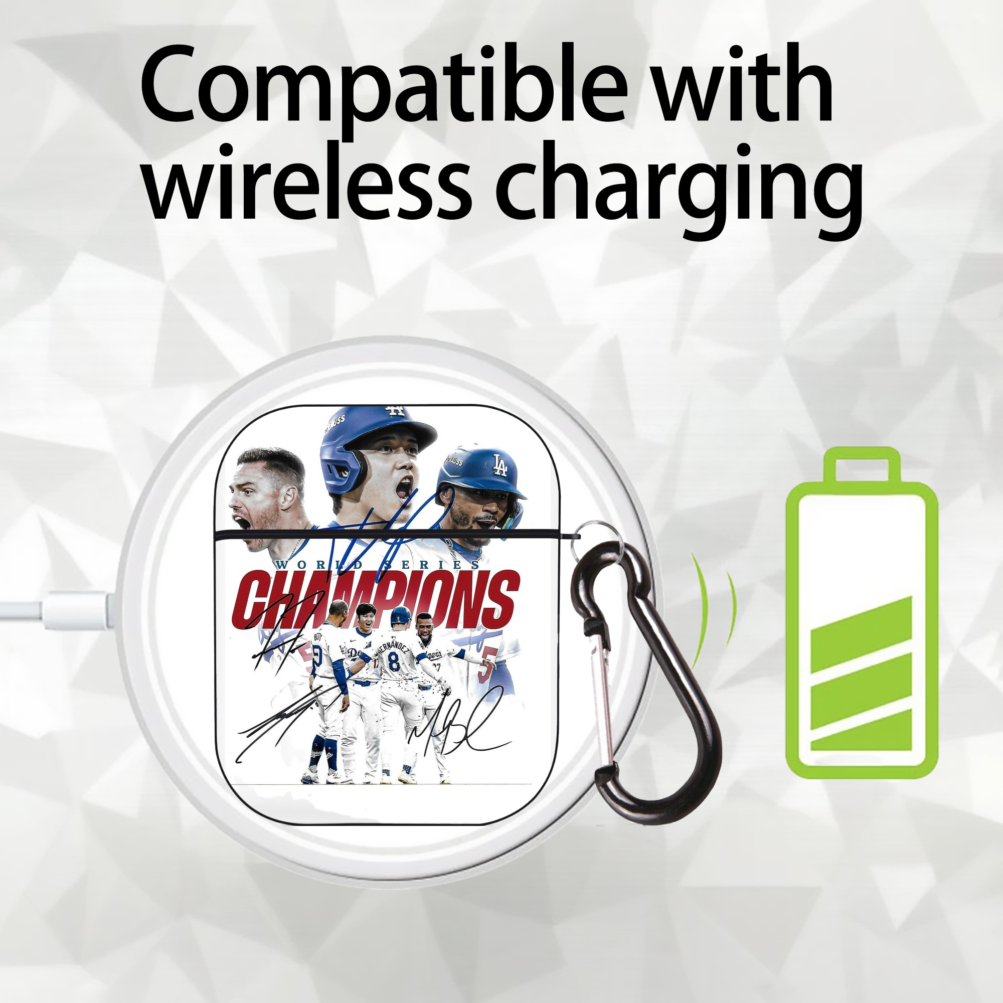  AirPods 2 Case Hard Shell Black, Flexible PC Material, Precise Cutouts, Full Protection, Anti-Fingerprint, Washable, Includes Keychain – Durable & Slim Design