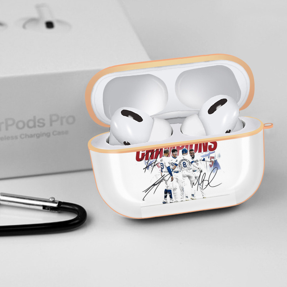  AirPods Pro Protective Case Rose Gold, Flexible PC Material, Precise Fit, Anti-Slip Cover, Full Protection, Fingerprint Resistant, Washable With Keychain