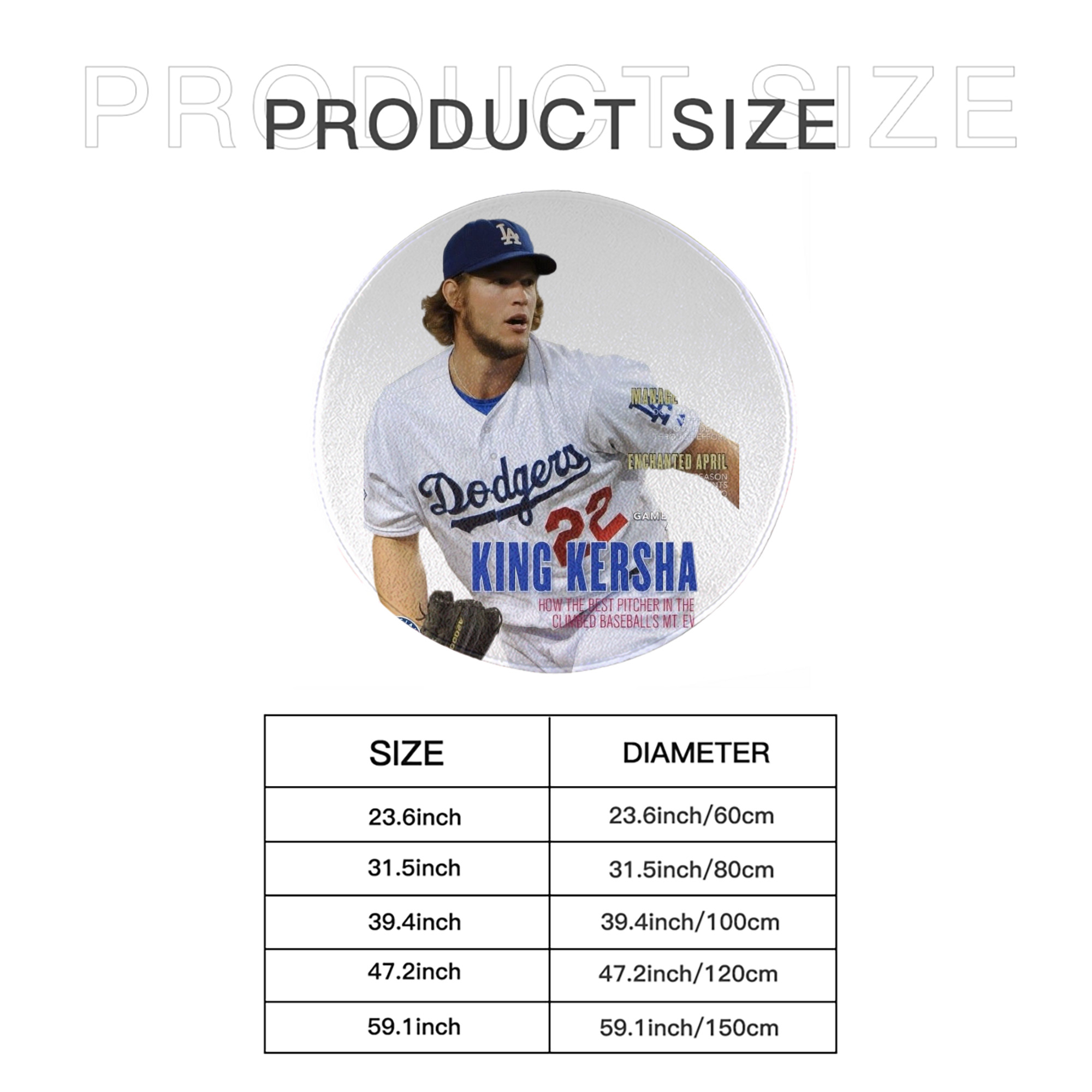  Round Floor Mat – Soft Flannel & High-Density Sponge Core – Non-Slip Dot Backing – Durable Stitched Edges – Quick-Dry & Breathable – Perfect For Home, Bathroom & Living Room