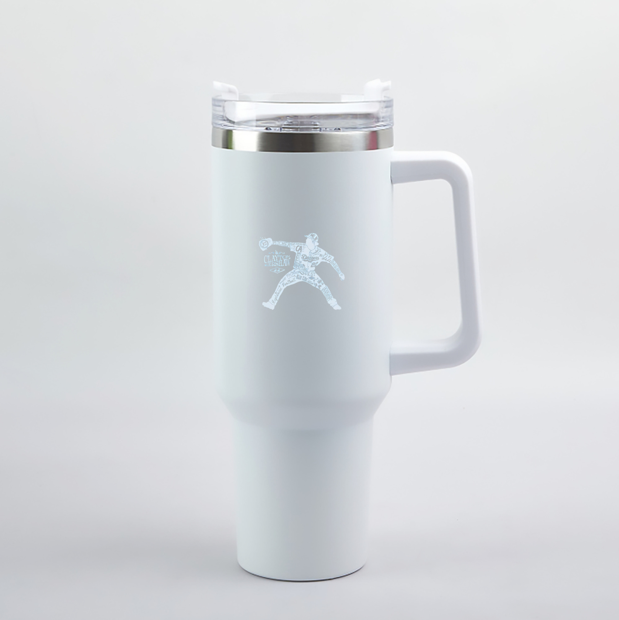  40oz Handle Car Tumbler – Durable Stainless Steel Travel Mug With UV Print – Double Wall Insulated, Fits Most Car Cup Holders