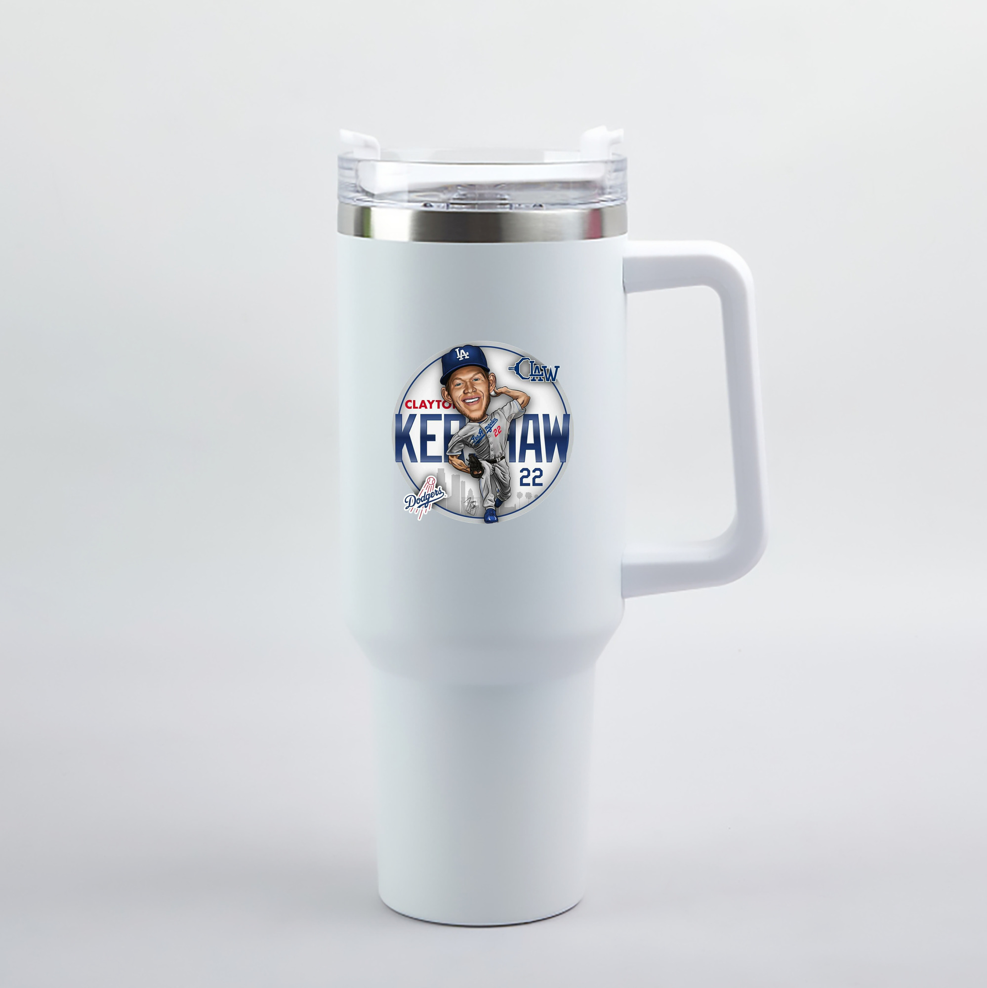  40oz Handle Car Tumbler – Durable Stainless Steel Travel Mug With UV Print – Double Wall Insulated, Fits Most Car Cup Holders