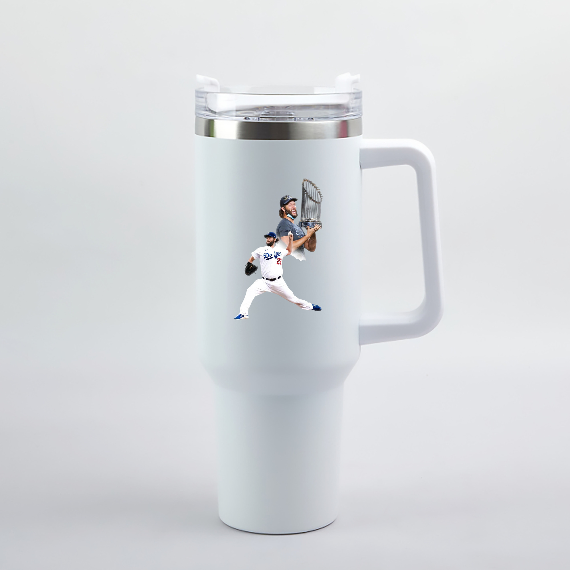  40oz Handle Car Tumbler – Durable Stainless Steel Travel Mug With UV Print – Double Wall Insulated, Fits Most Car Cup Holders