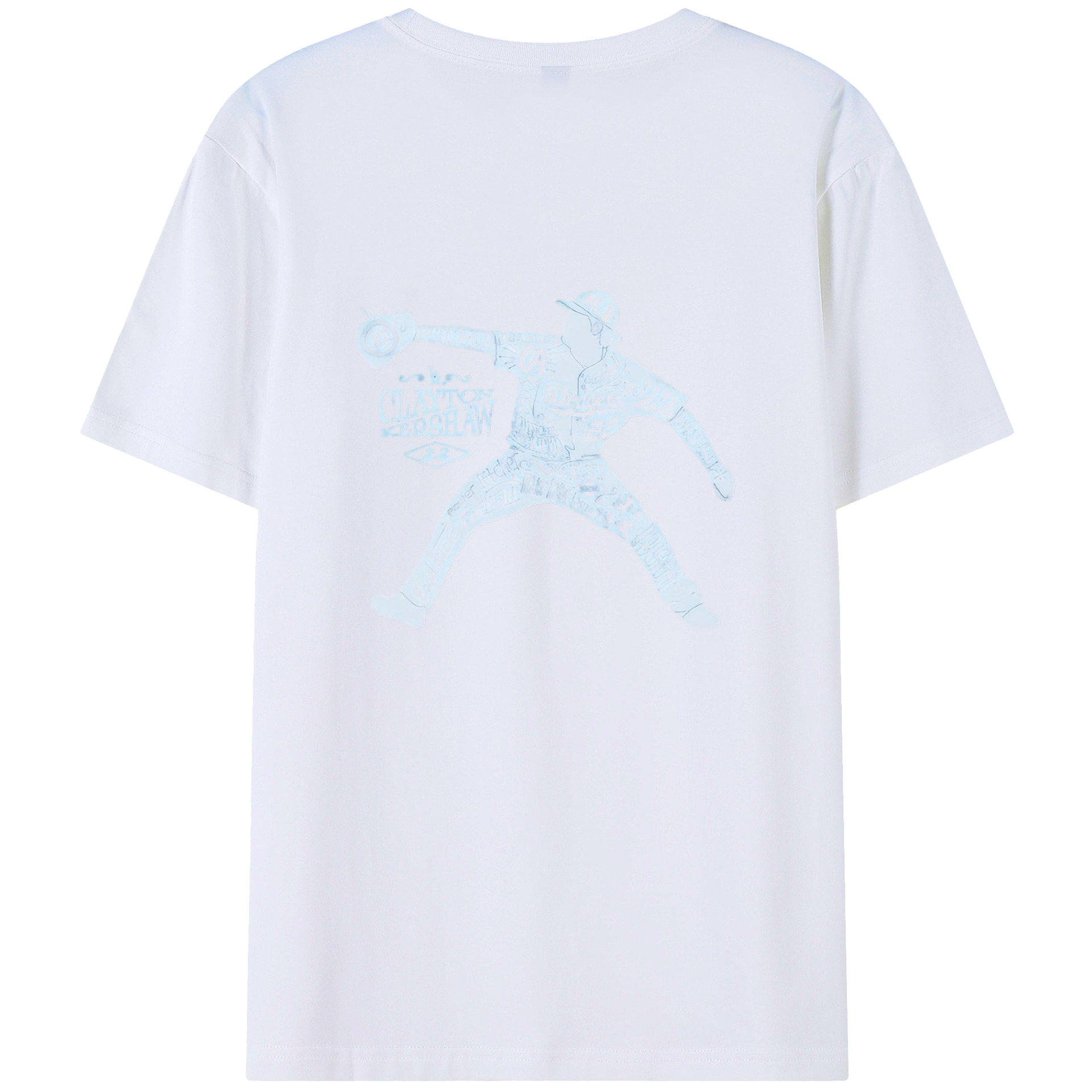  180g Combed Cotton T-Shirt With Back Heat Transfer Print – Soft, Lightweight, Fitted Design – Stylish Casual Wear For Sports & Everyday Use