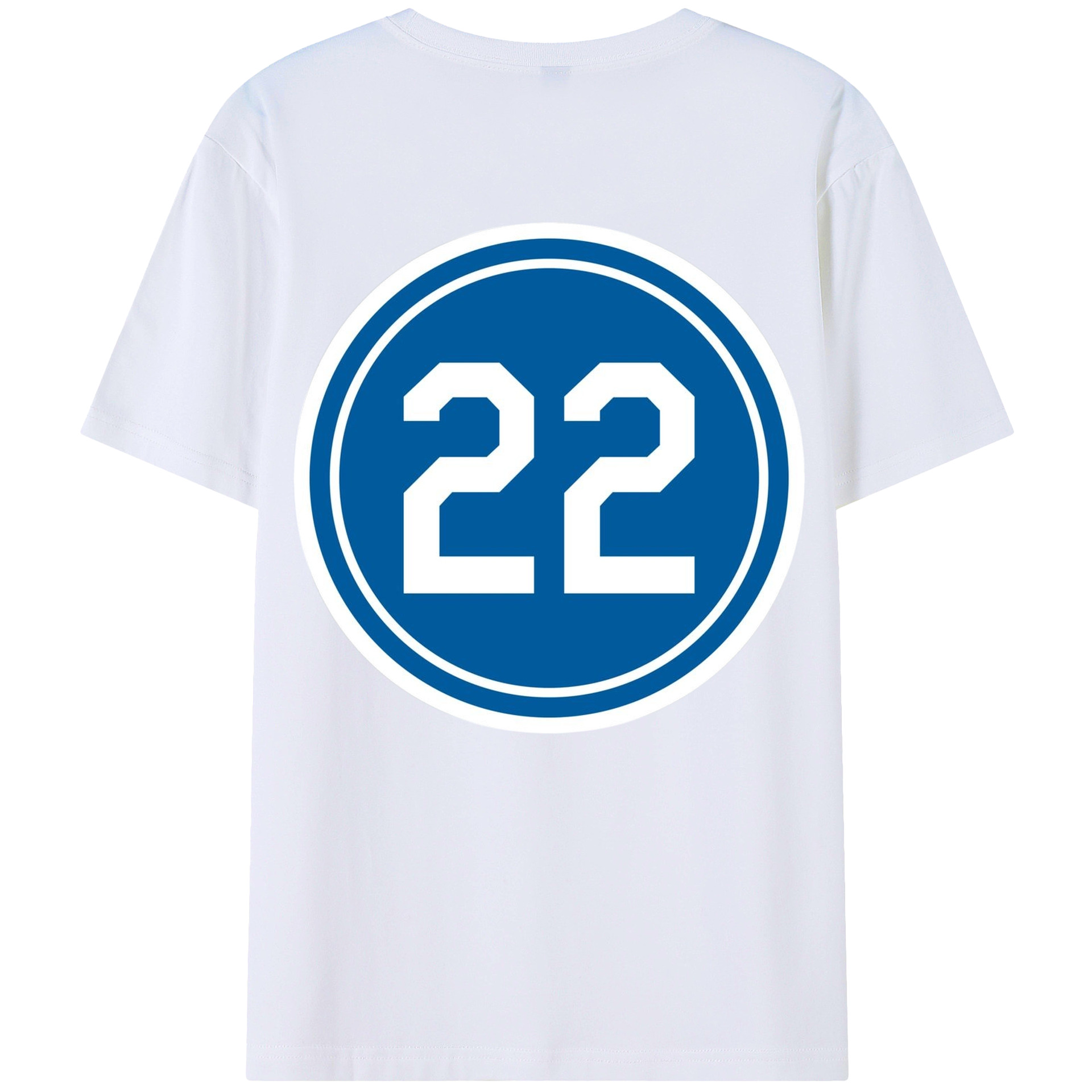  180g Combed Cotton T-Shirt With Back Heat Transfer Print – Soft, Lightweight, Fitted Design – Stylish Casual Wear For Sports & Everyday Use