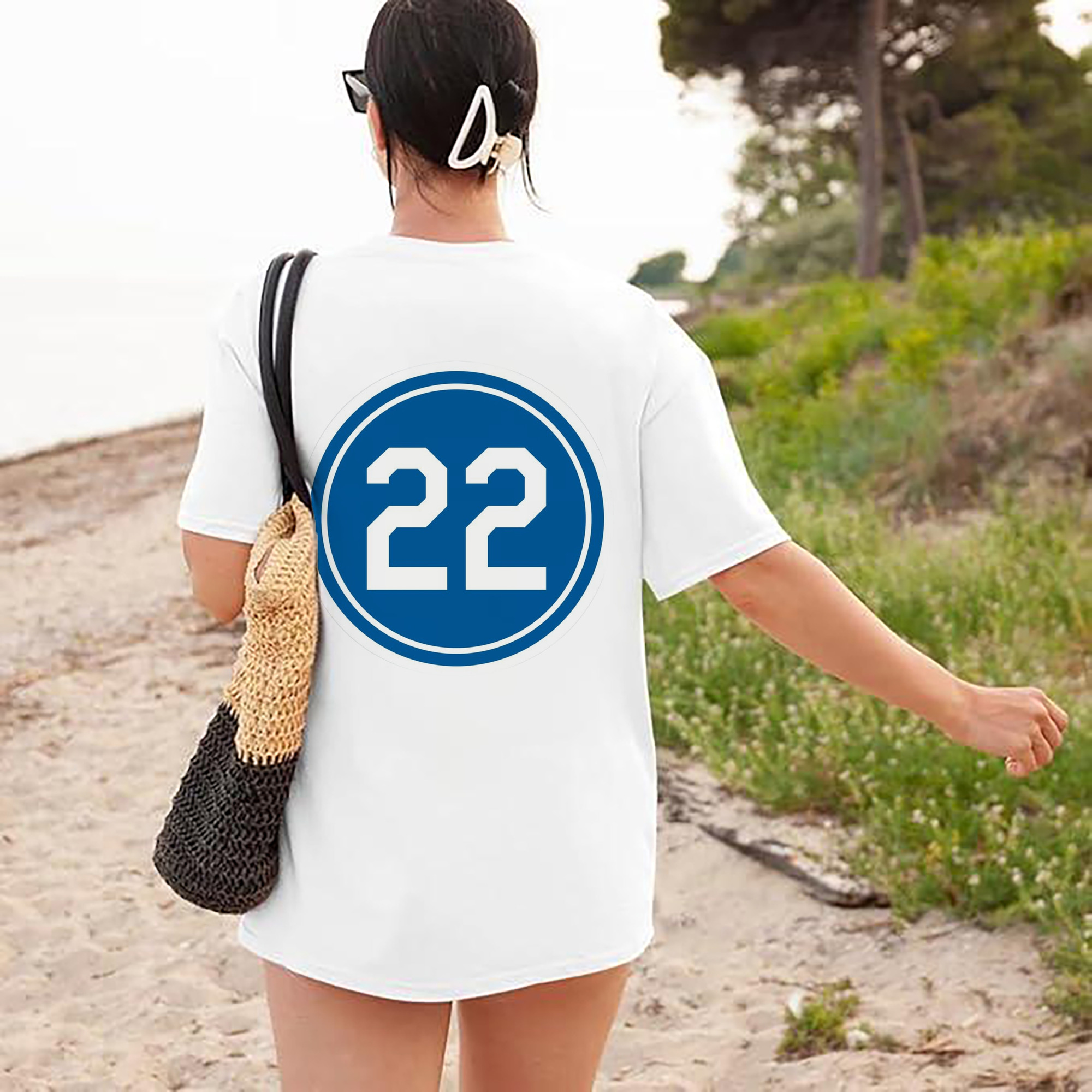  180g Combed Cotton T-Shirt With Back Heat Transfer Print – Soft, Lightweight, Fitted Design – Stylish Casual Wear For Sports & Everyday Use